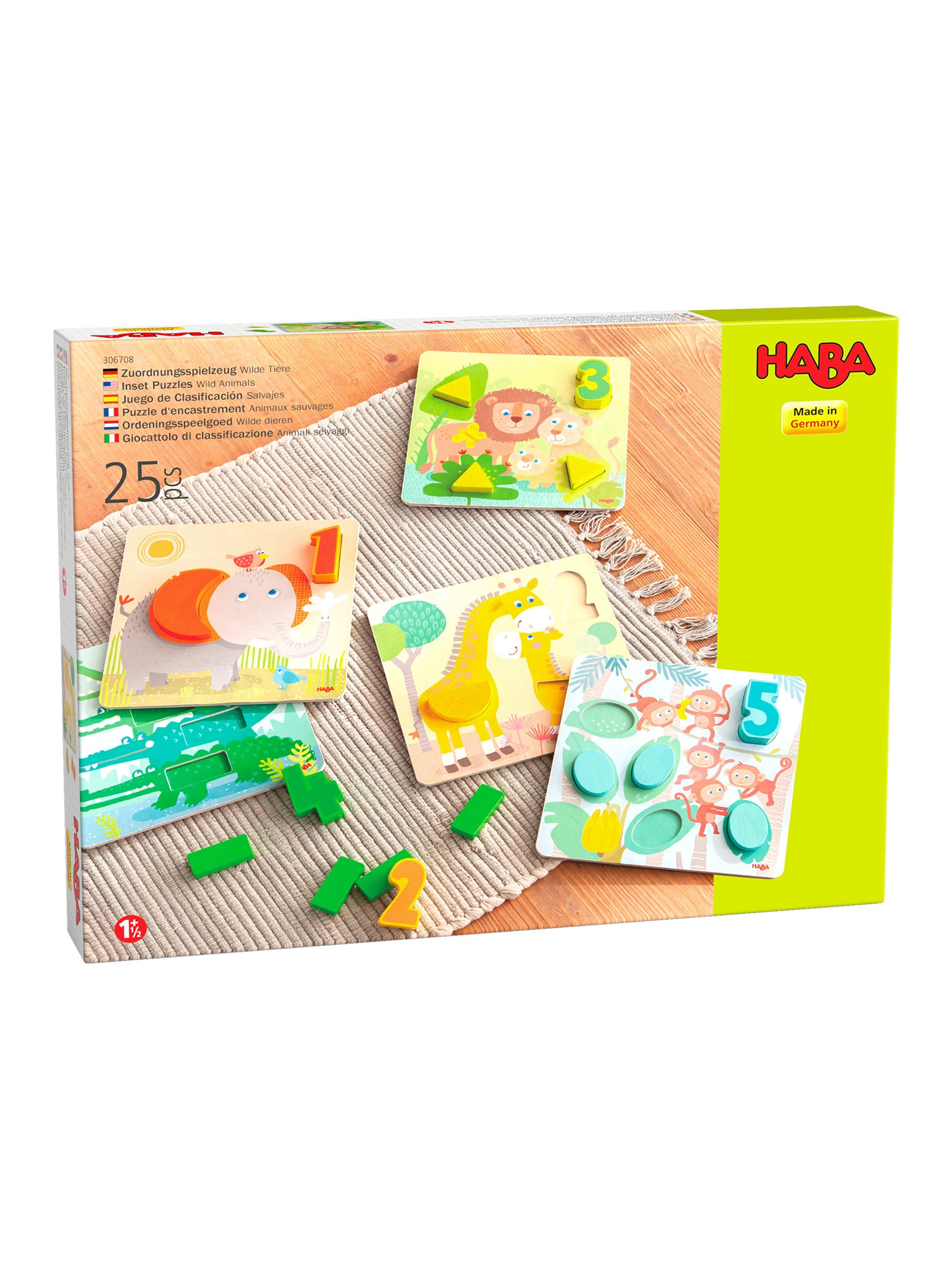 HABA Unisex Lernspielzeug Zuordnungsspielzeuge 1er Pack - Bild 1