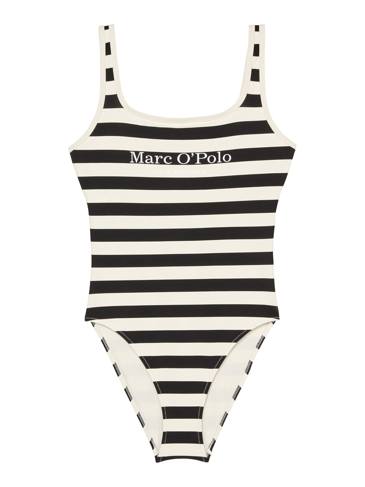 Marc O’Polo Damen Badeanzug Ystad (Fine MOP Stripe) 1er Pack | 04255780973815