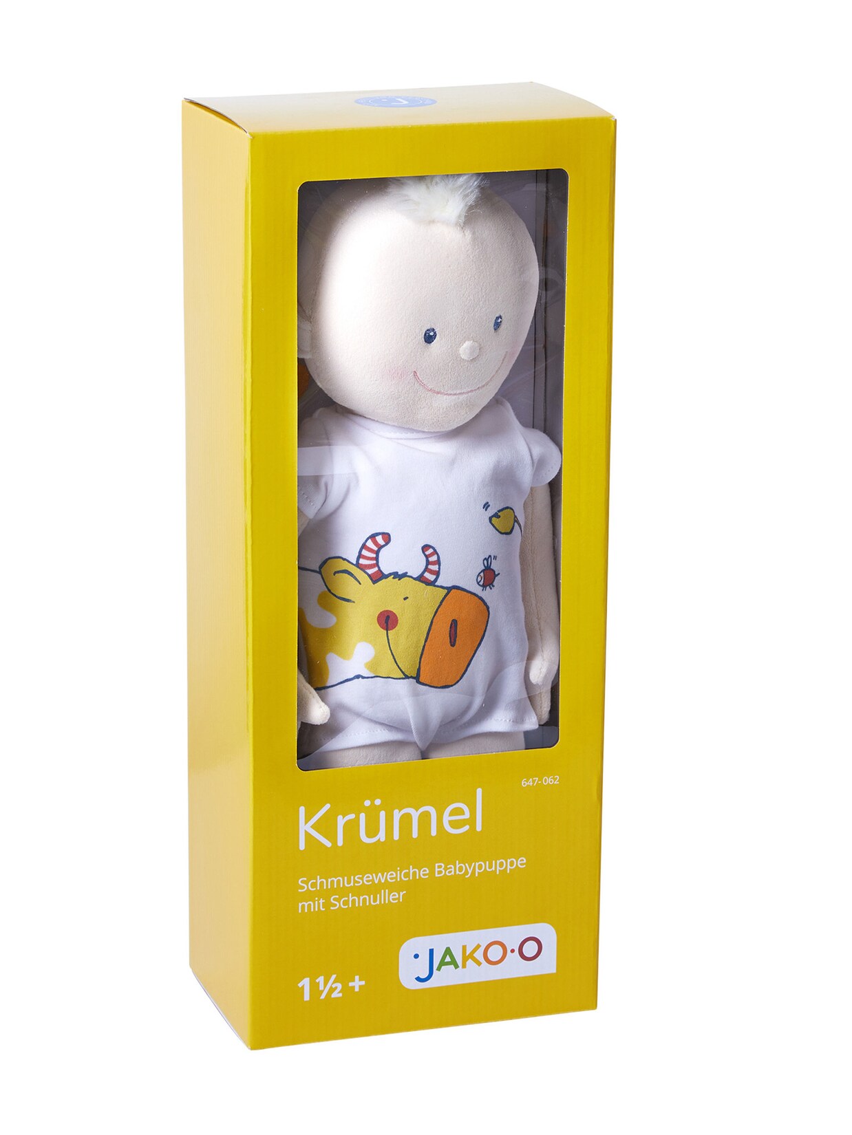 HABA Unisex Stoffpuppe Kuschelpuppe Krümel 1er Pack