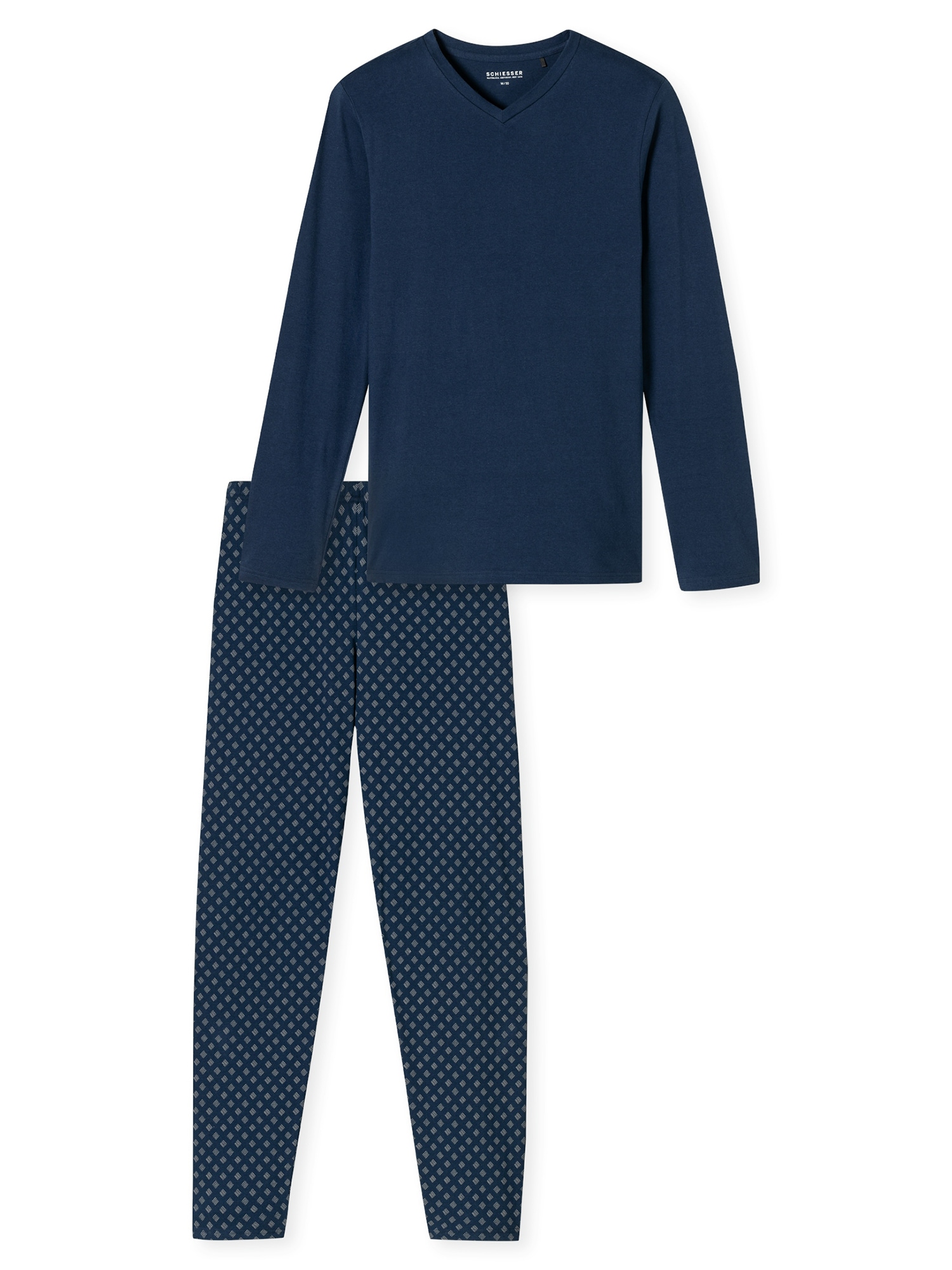 Schiesser Herren Pyjama Casual Essentials 1er Pack - Bild 1