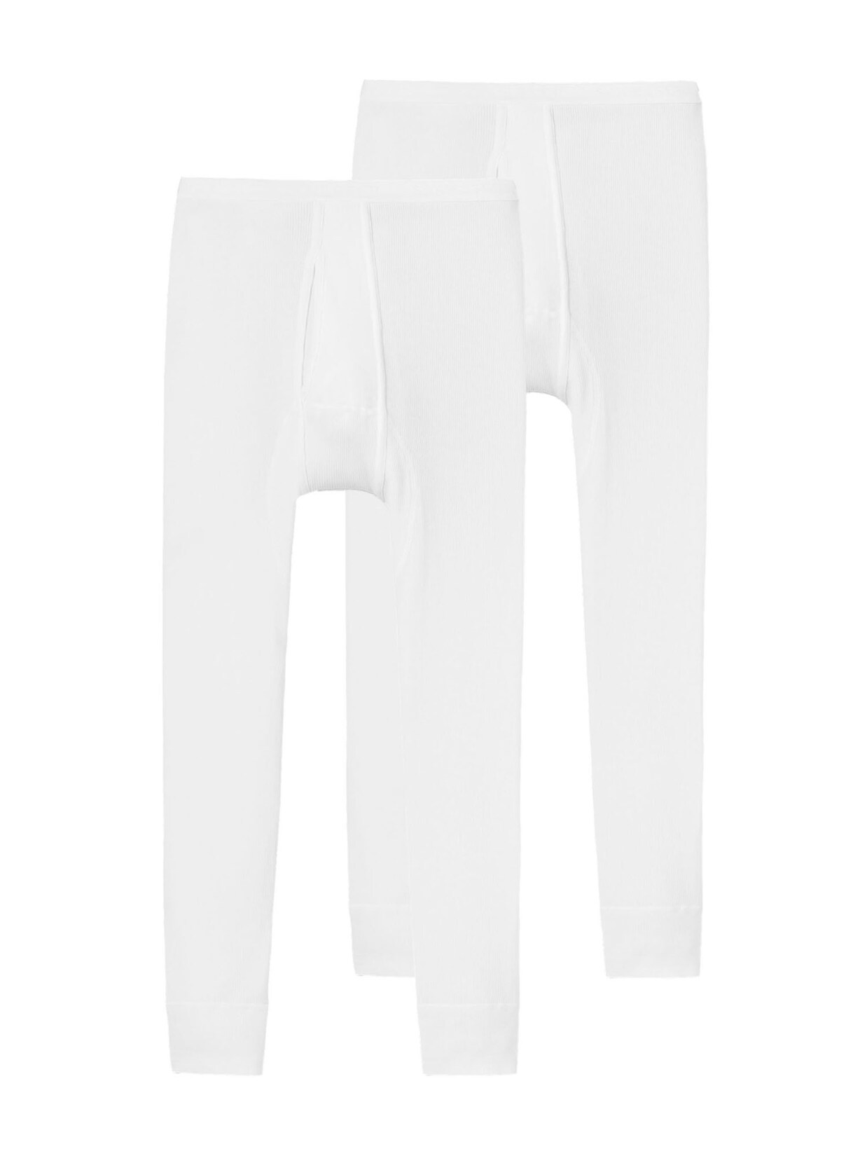 Schiesser Herren Lange Unterhose Original Doppelripp 2er Pack