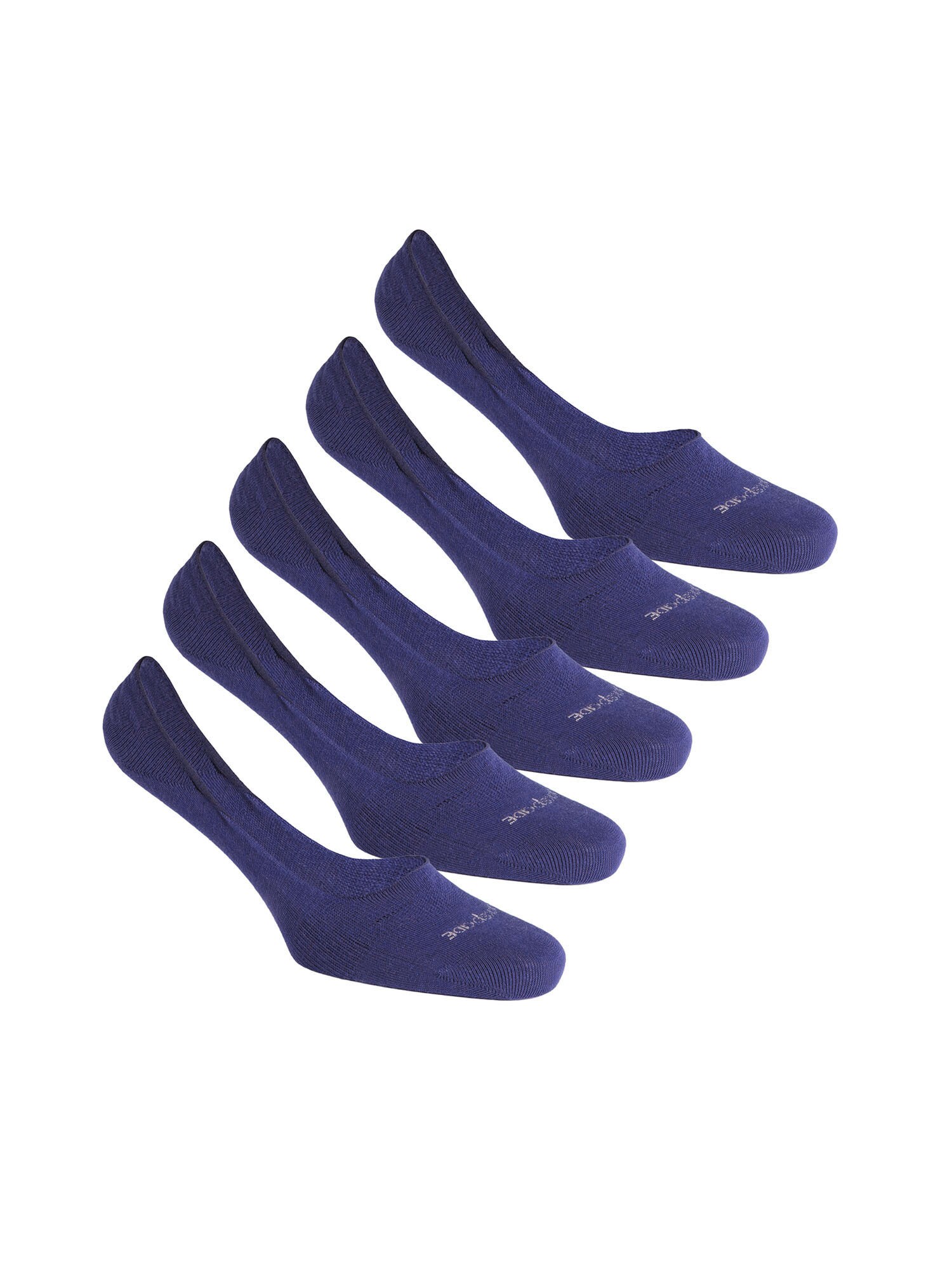 Blackspade Unisex F&uuml;&szlig;linge No Show Socks 5er Pack - Bild 1