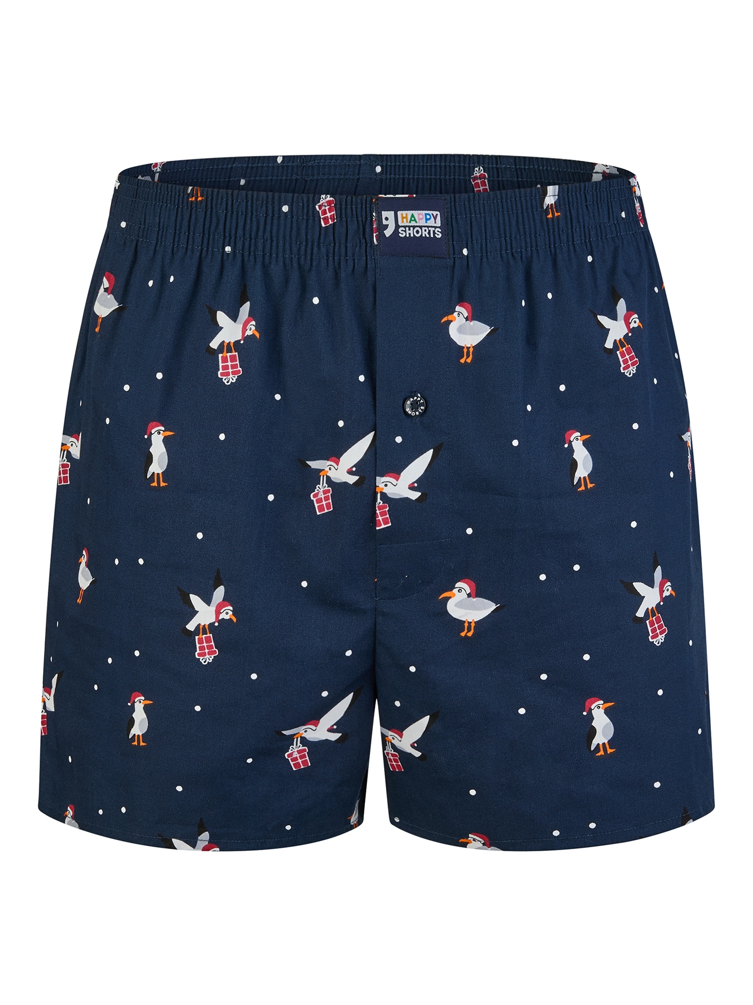 Happy Shorts Herren Boxer X-mas Shorts, Geschenk, Weihnachten, Motiv 1er Pack - Bild 1