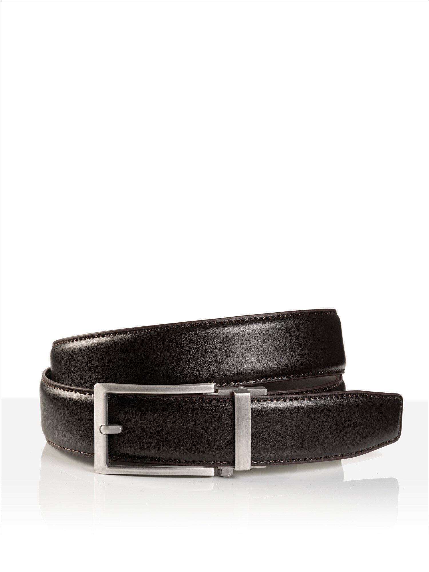 Monti Herren Lederg&uuml;rtel STANFORD' 3,5cm breit, Automatikschlie&szlig;e Stufenlos 1er Pack - Bild 1