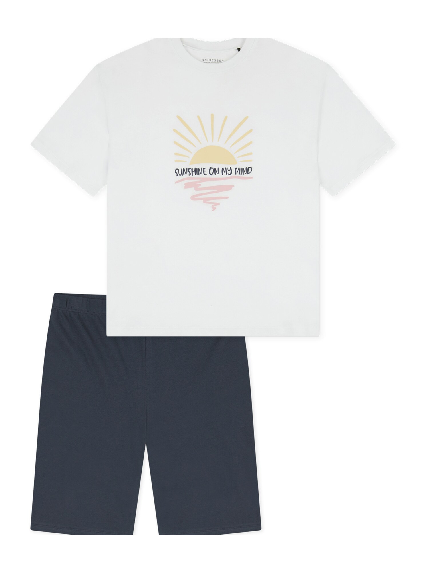 Schiesser M&auml;dchen Pyjama Organic Cotton 1er-Pack - Bild 1