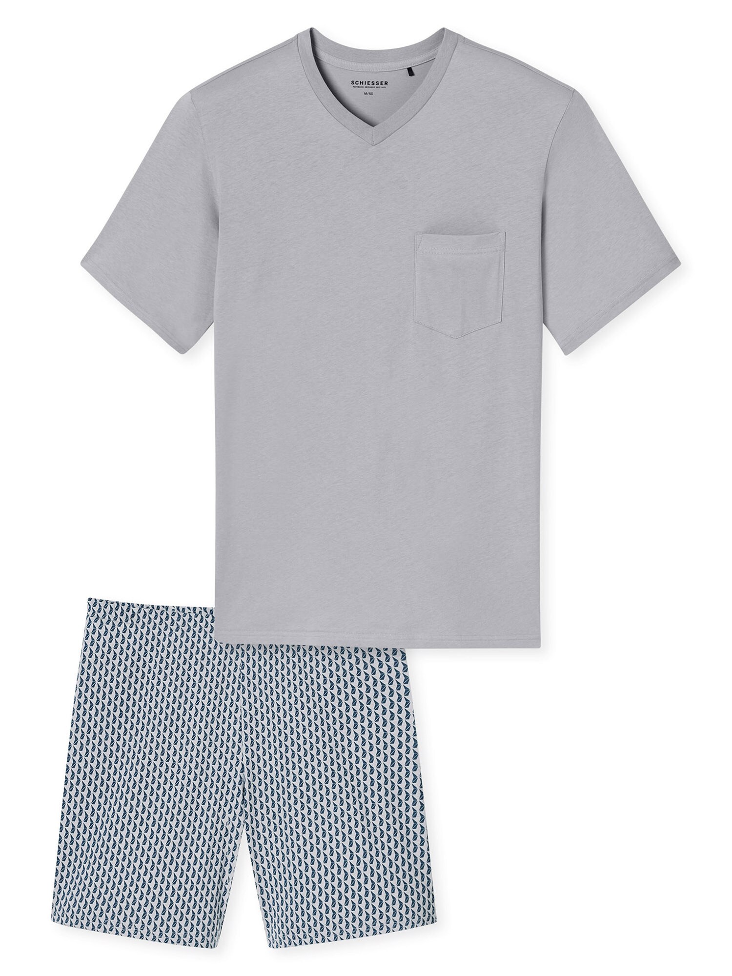 Schiesser Herren Pyjama Comfort Essentials 1er-Pack - Bild 1