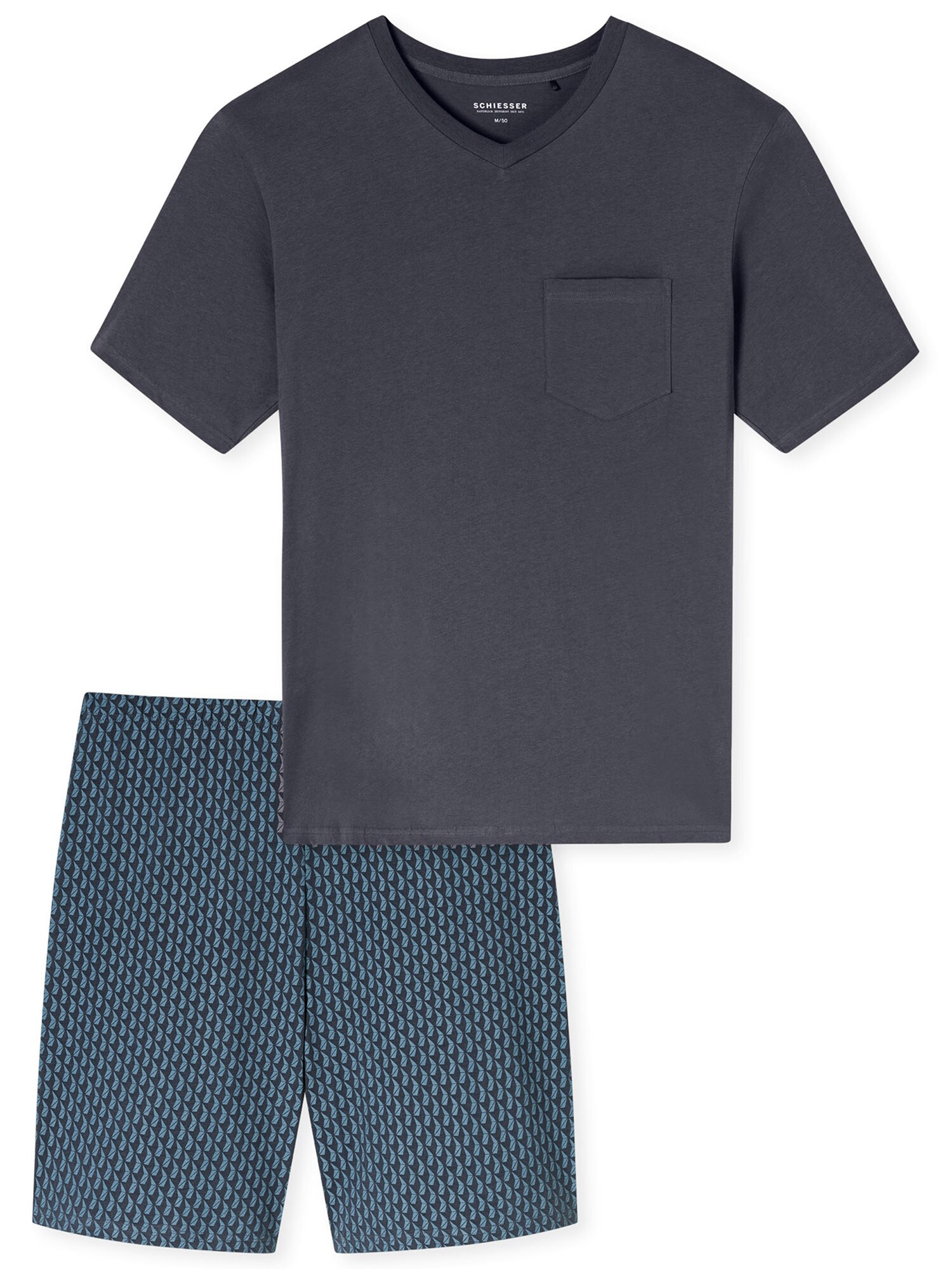 Schiesser Herren Pyjama Comfort Essentials 1er-Pack - Bild 1