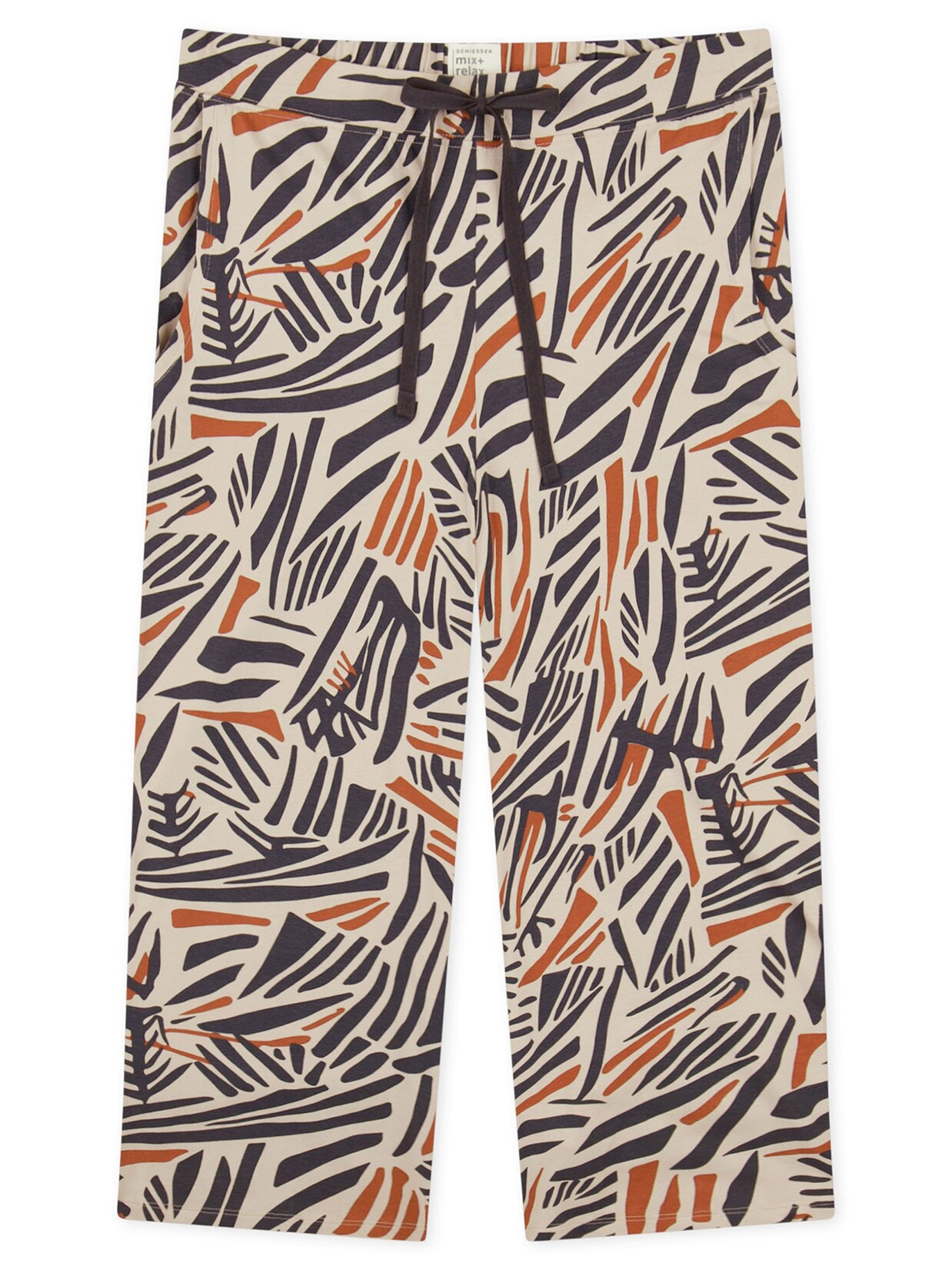 Schiesser Damen Pyjamahose Mix & Relax 3/4 | 04007066939394