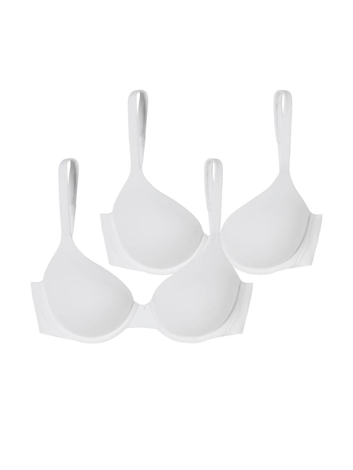 Schiesser Damen Bügel-BH BH mit Schale - Unique Micro 2er Pack