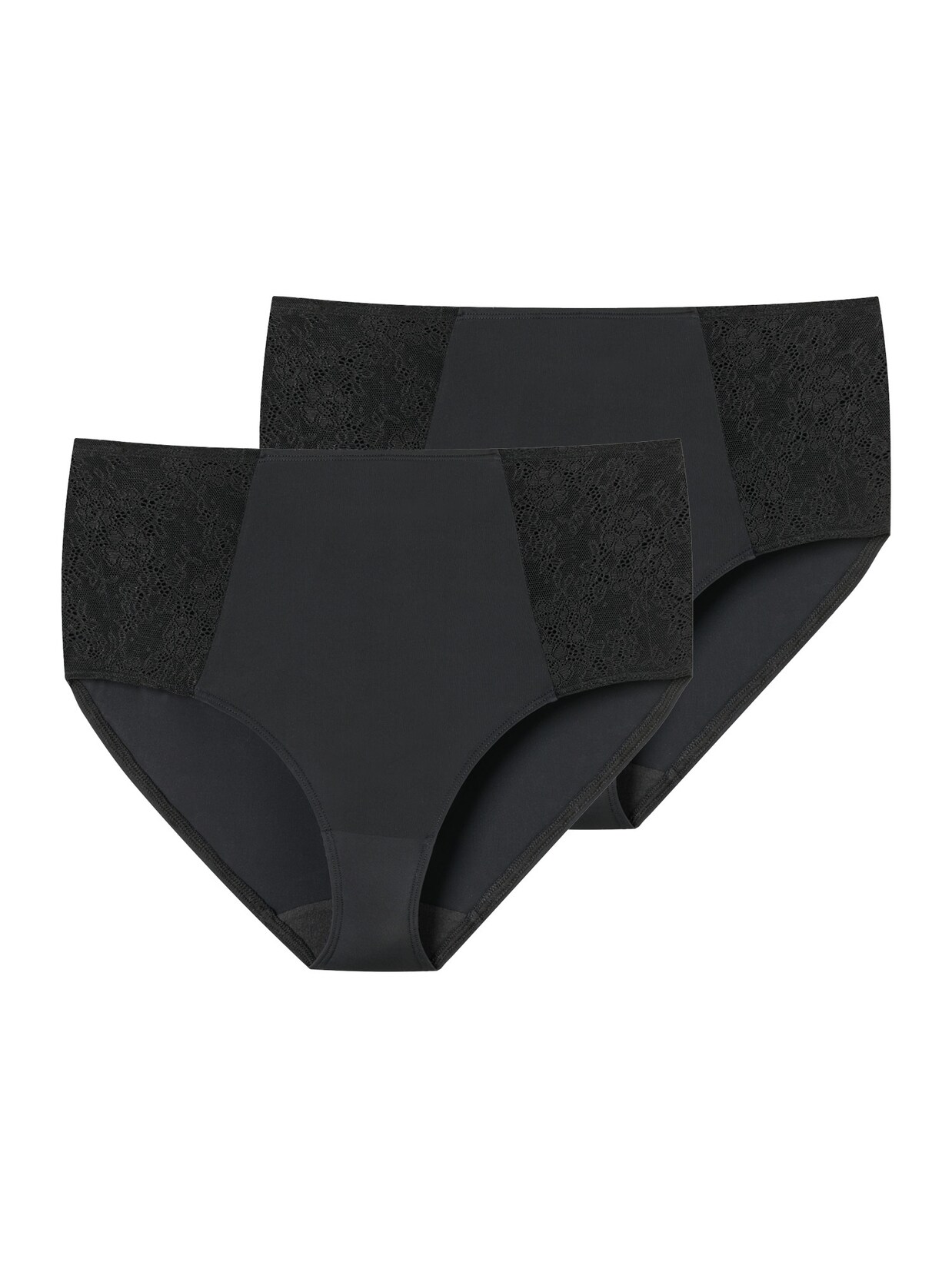 Schiesser Damen Midislip Air Spitze 2er Pack