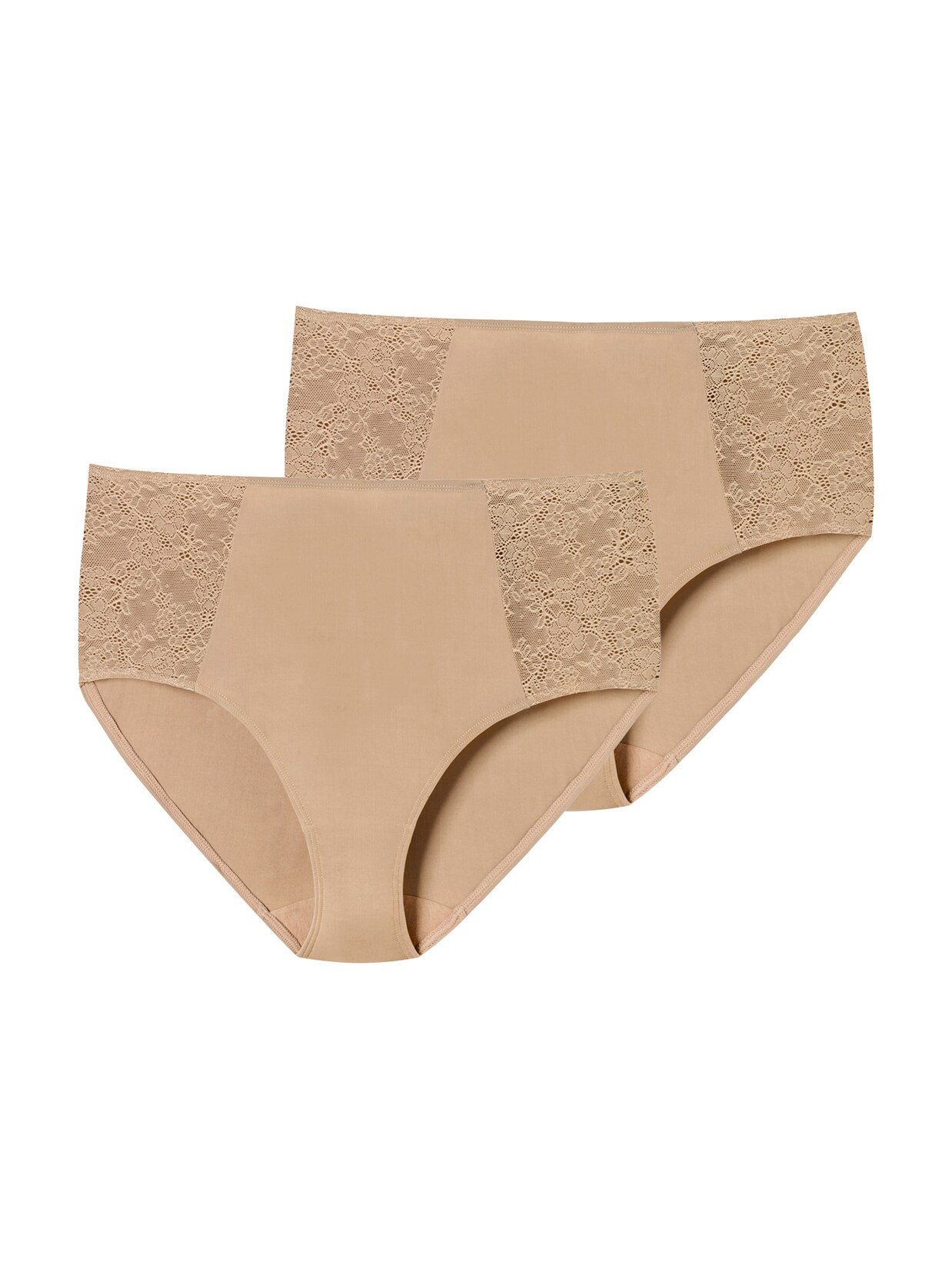 Schiesser Damen Midislip Air Spitze 2er Pack