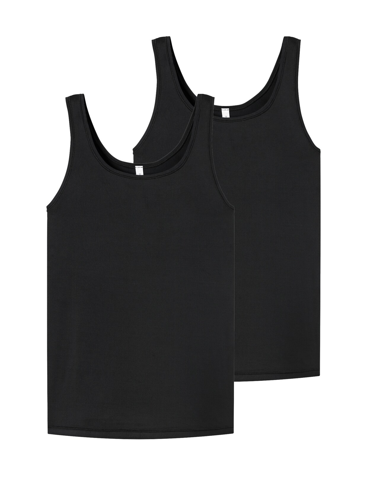 Schiesser Damen Unterhemd Trägertop - Unique Micro 2er Pack
