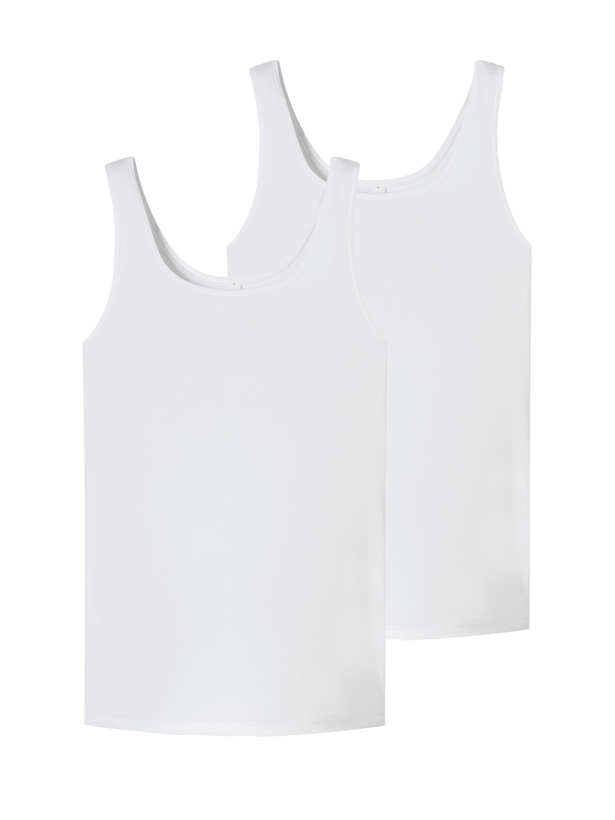 Schiesser Damen Unterhemd Trägertop - Unique Micro 2er Pack