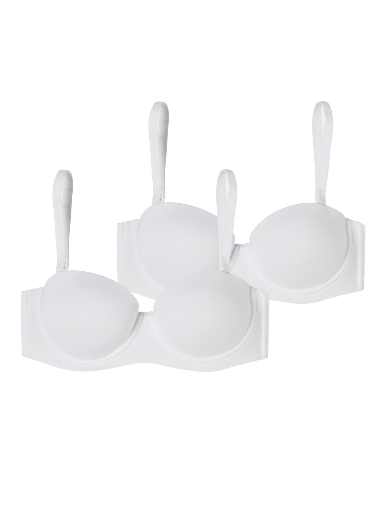 Schiesser Damen Bügel-BH Bandeau mit Schale - Unique Micro 2er Pack