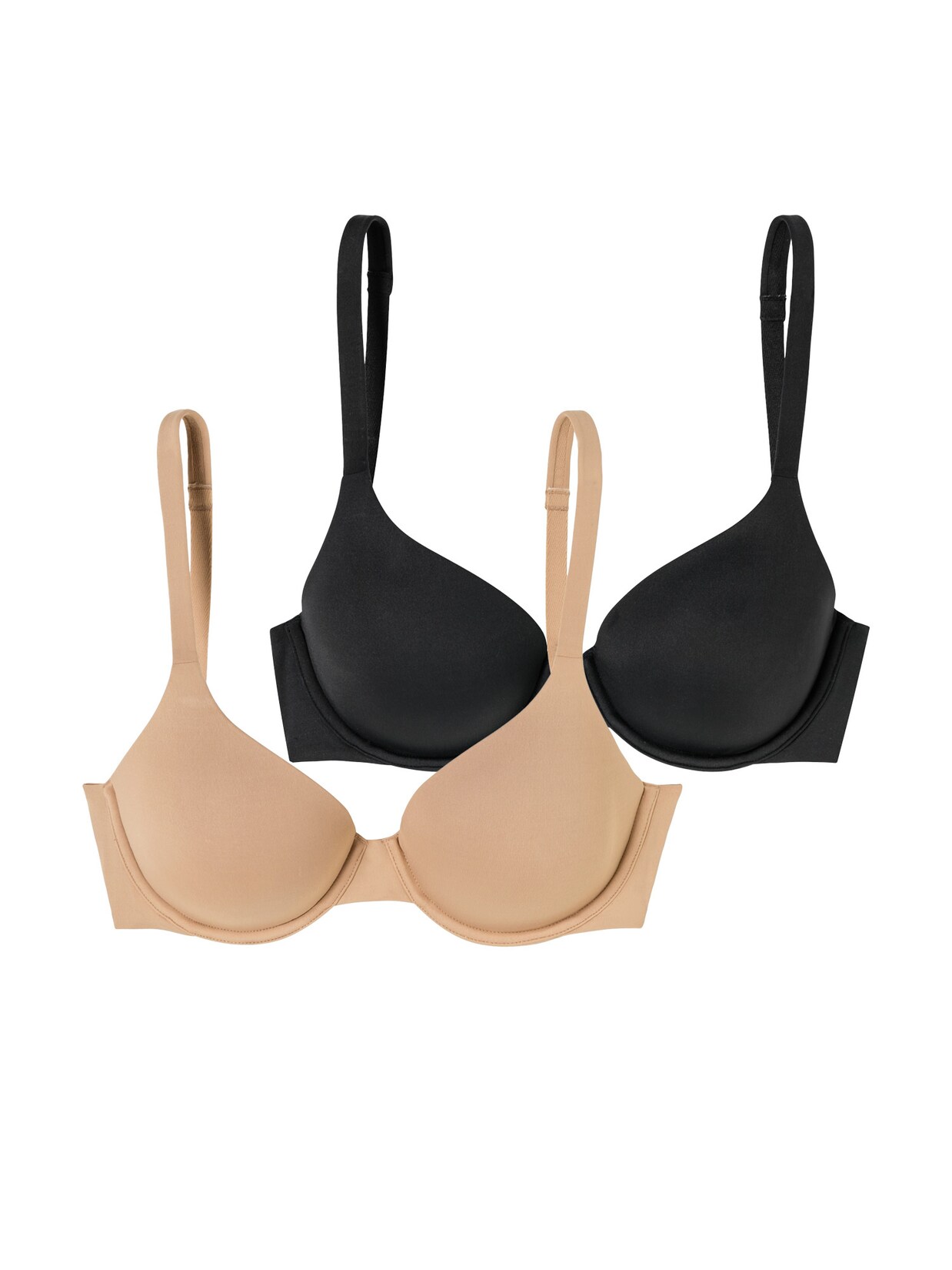 Schiesser Damen Bügel-BH BH mit Schale - Unique Micro 2er Pack