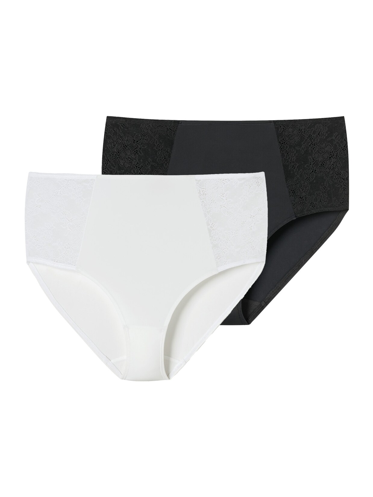 Schiesser Damen Midislip Air Spitze 2er Pack