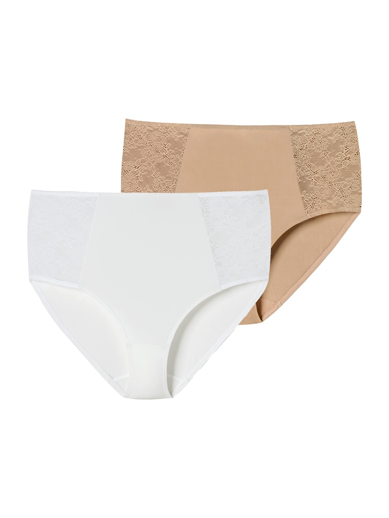 Schiesser Damen Midislip Air Spitze 2er Pack