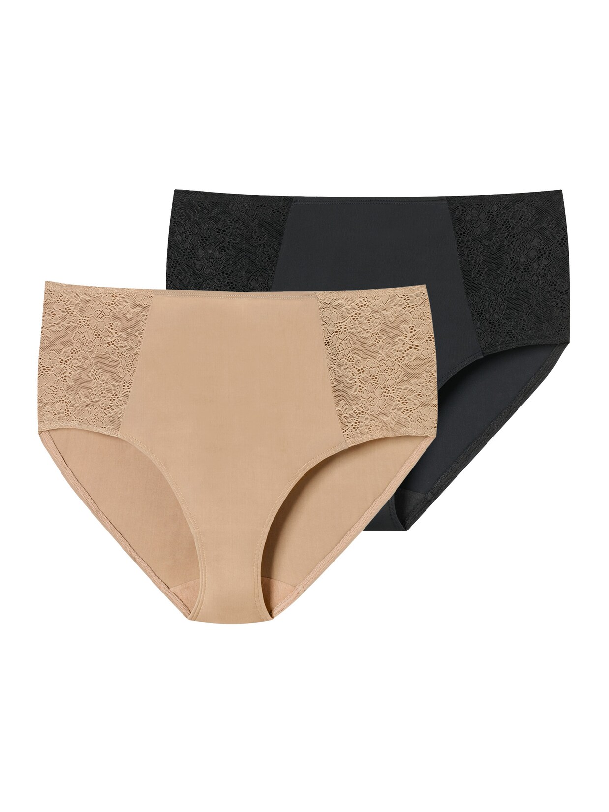 Schiesser Damen Midislip Air Spitze 2er Pack