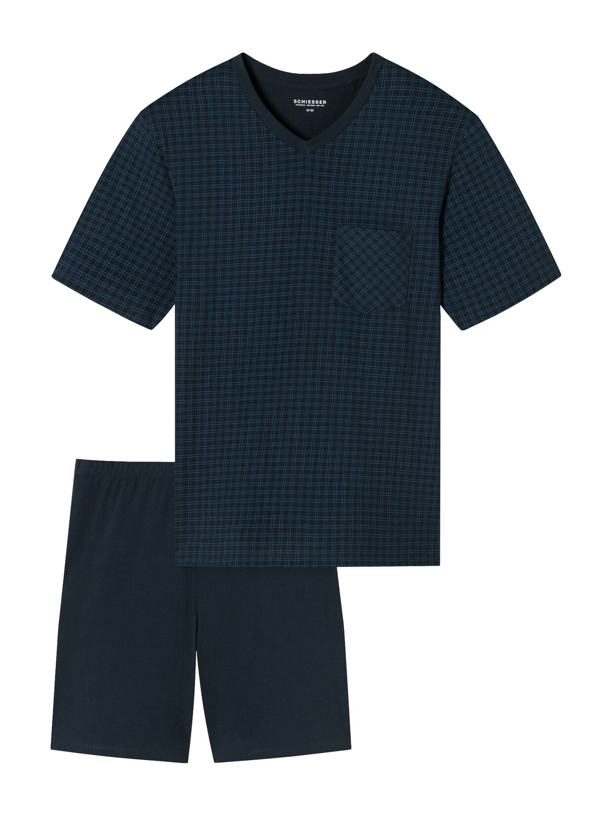 Schiesser Herren Pyjama Comfort Essentials 1er Pack