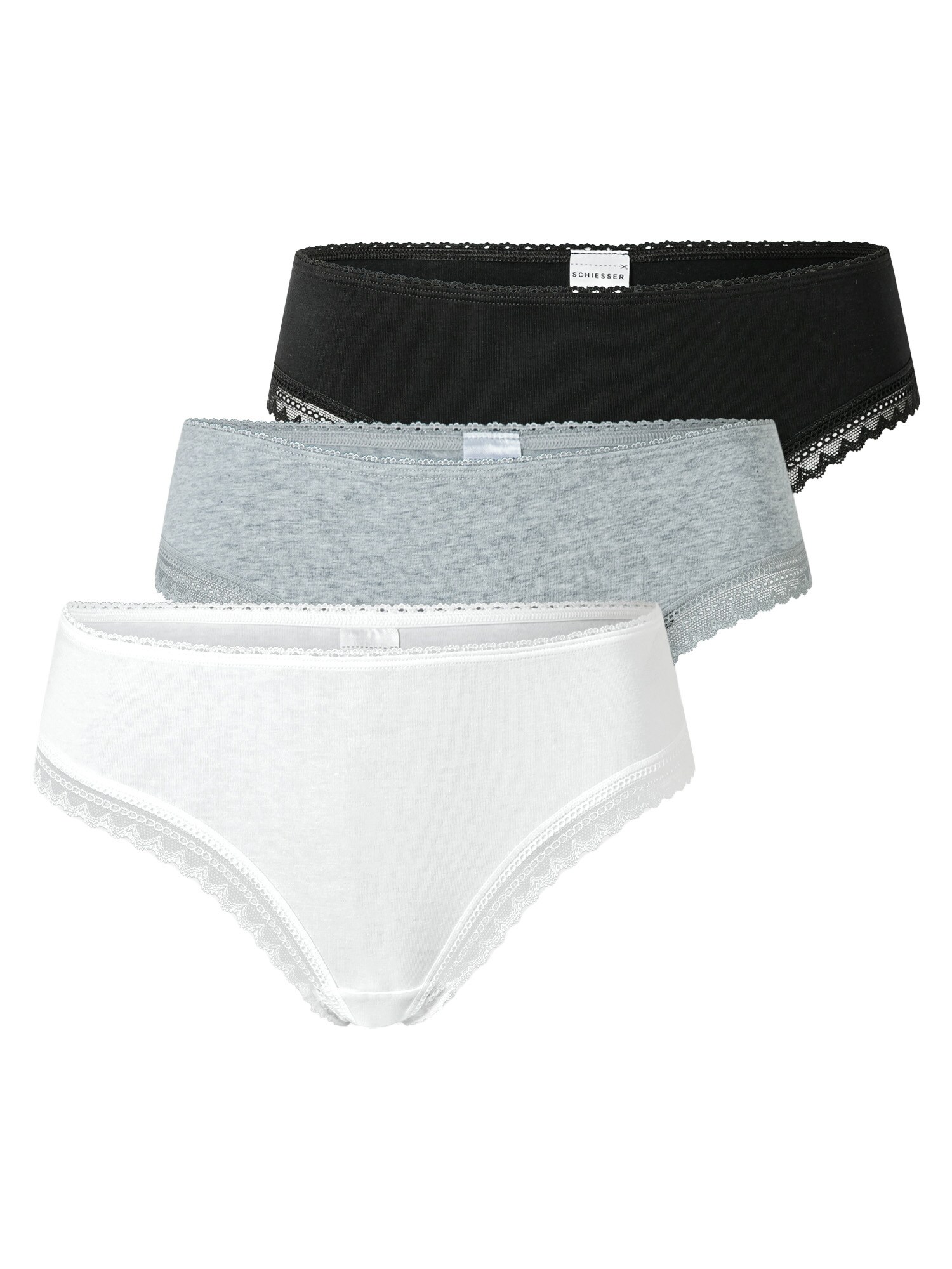 Schiesser Damen Tanga Cheeky String 3er Pack - Bild 1