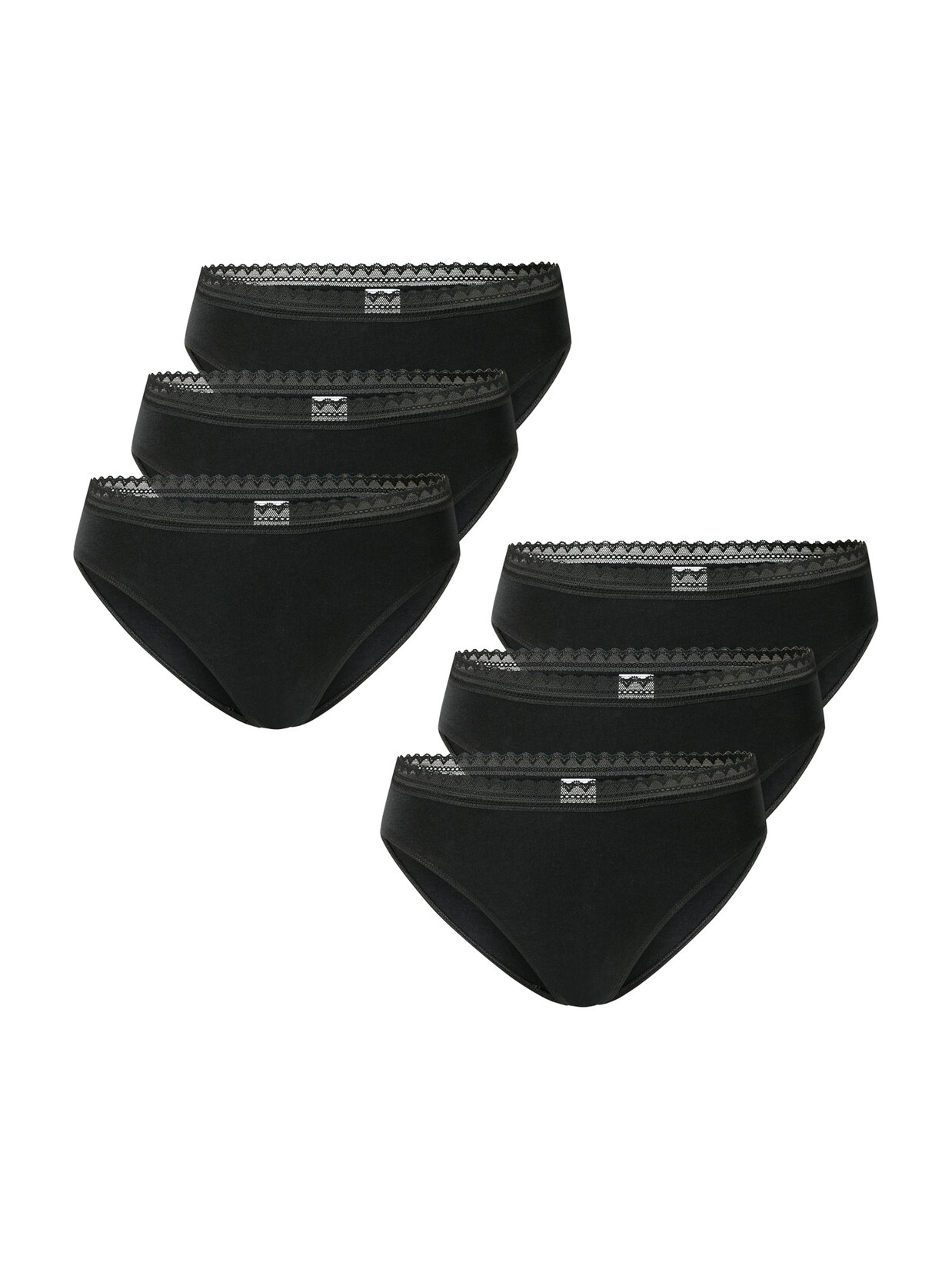Schiesser Damen Rioslip Modern Multipacks 6er Pack