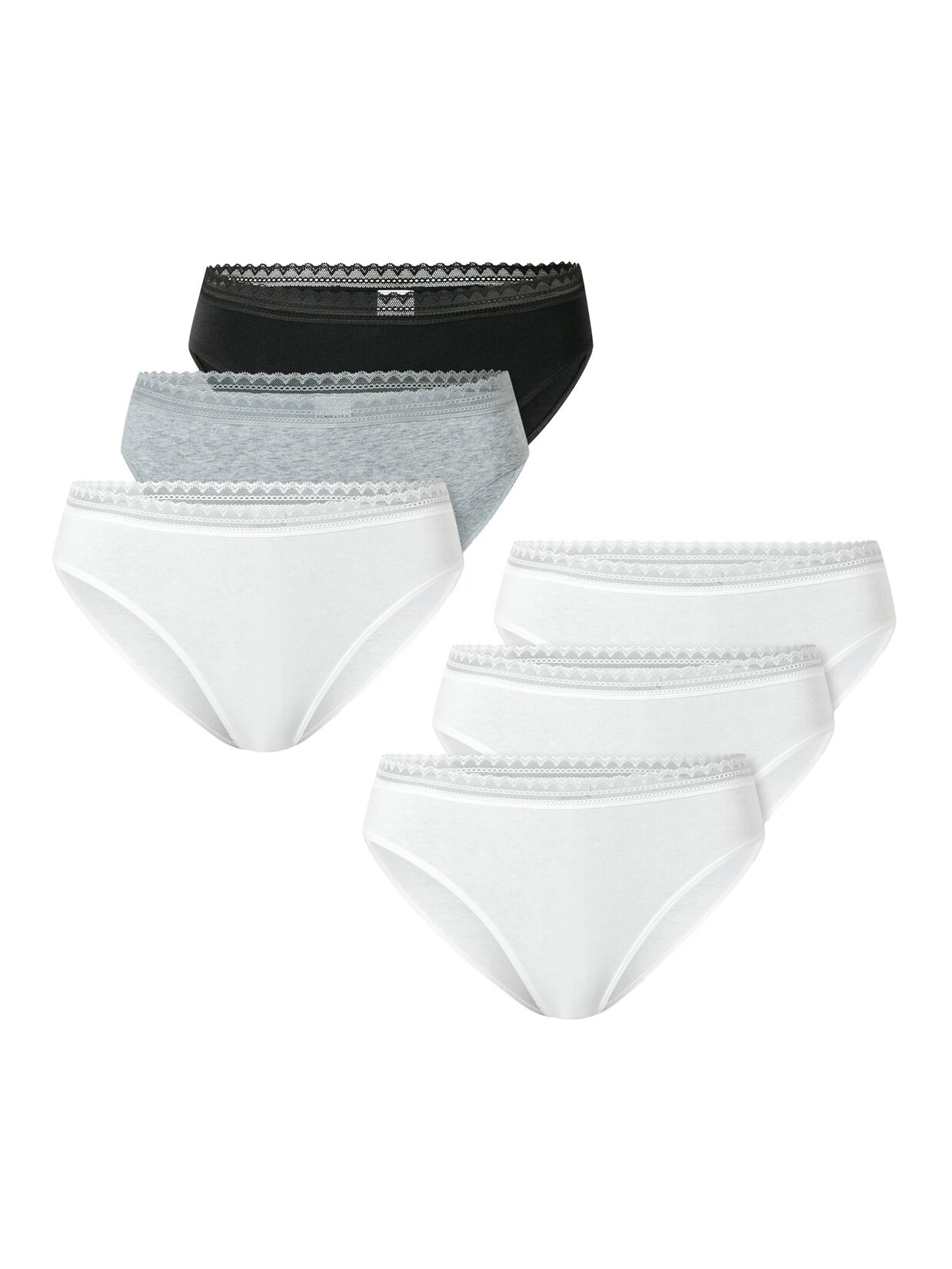 Schiesser Damen Rioslip Modern Multipacks 6er Pack