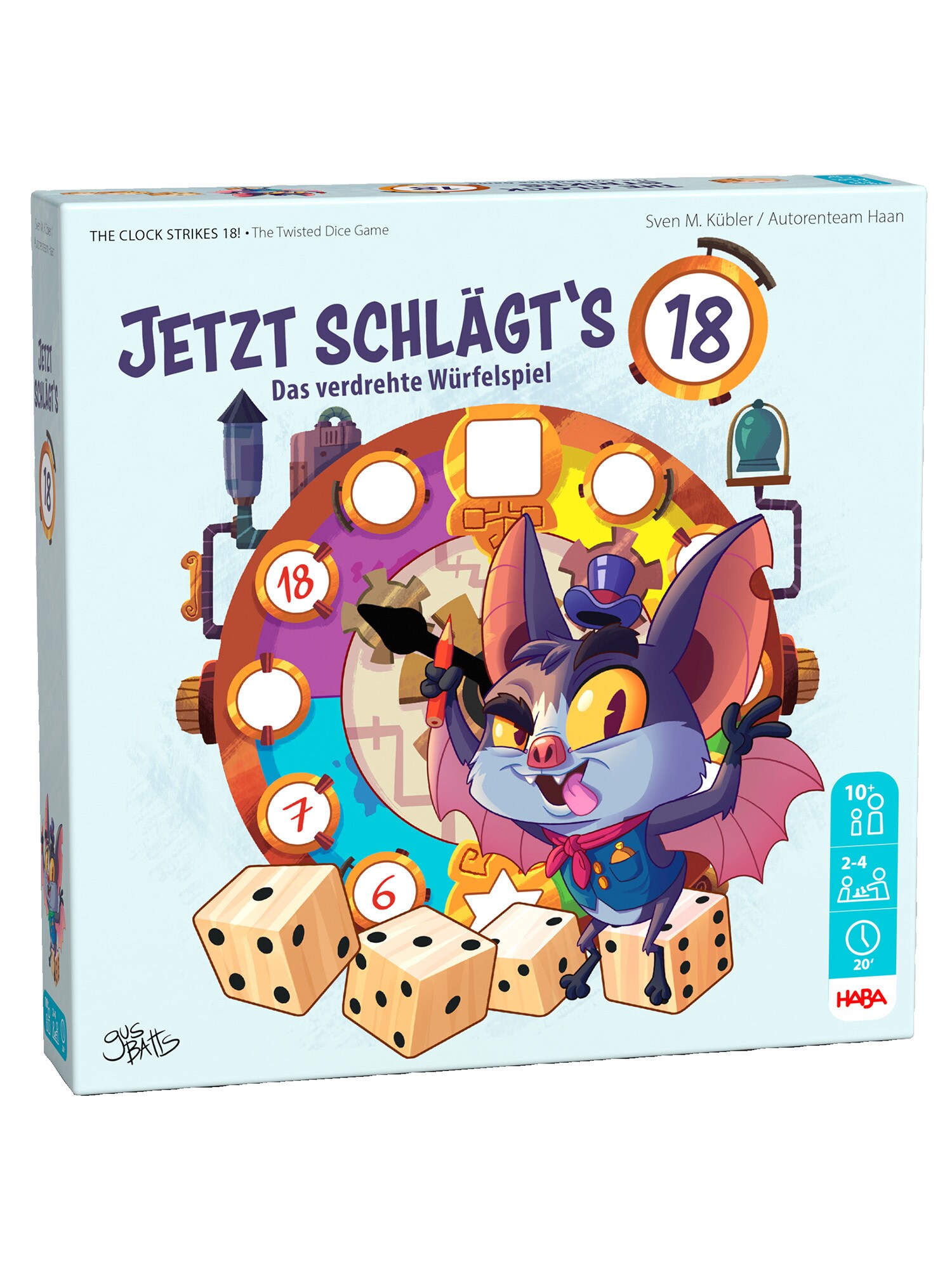 HABA Unisex Spiel Jetzt schl&auml;gt`s 18! 1er Pack - Bild 1