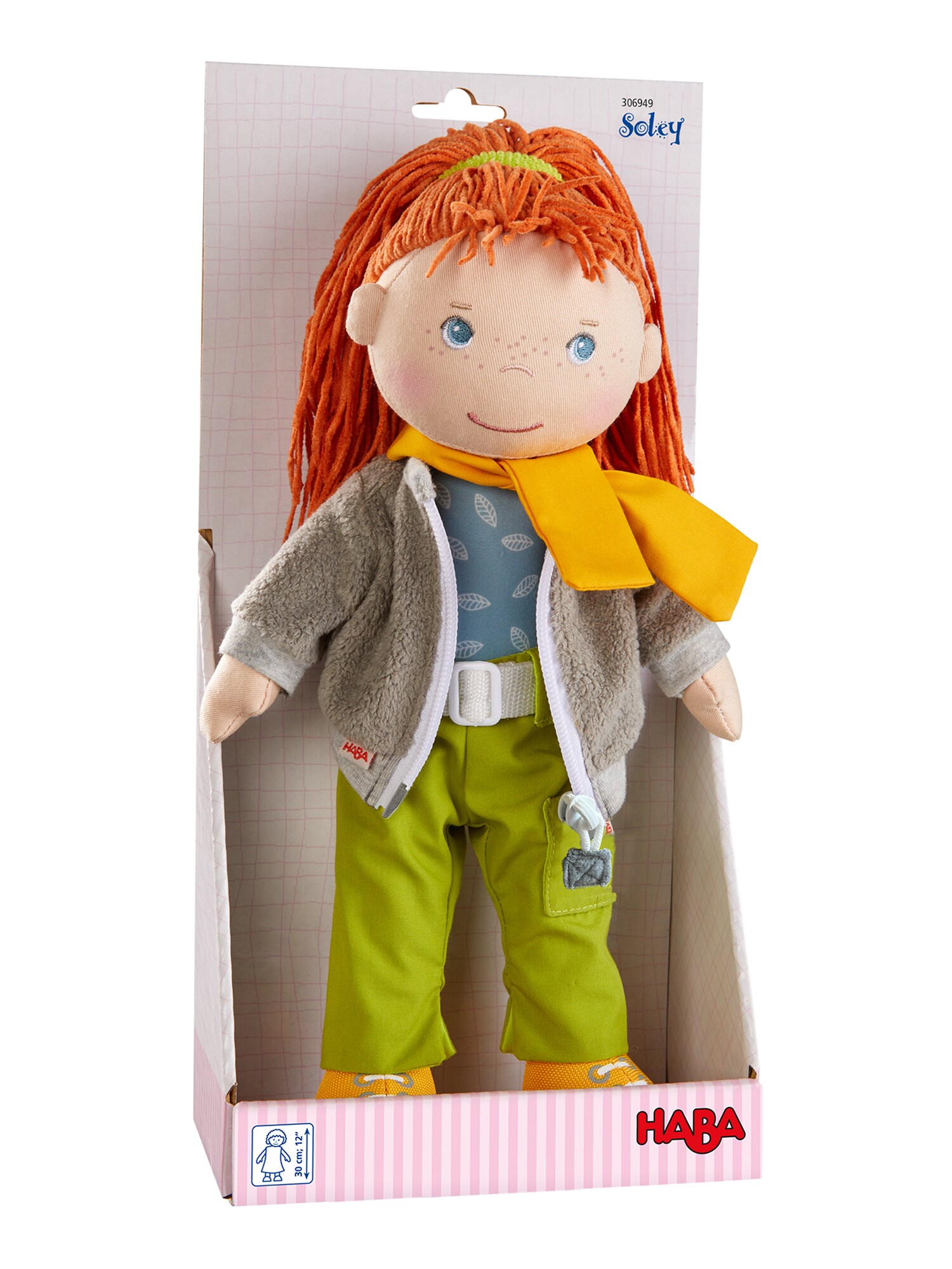 HABA Unisex Stoffpuppe Puppe Soley 1er Pack - Bild 1