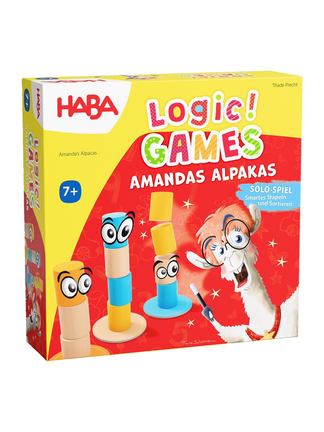 HABA Unisex Spiel Logic! GAMES Amandas Alpakas 1er Pack | 04010168283746