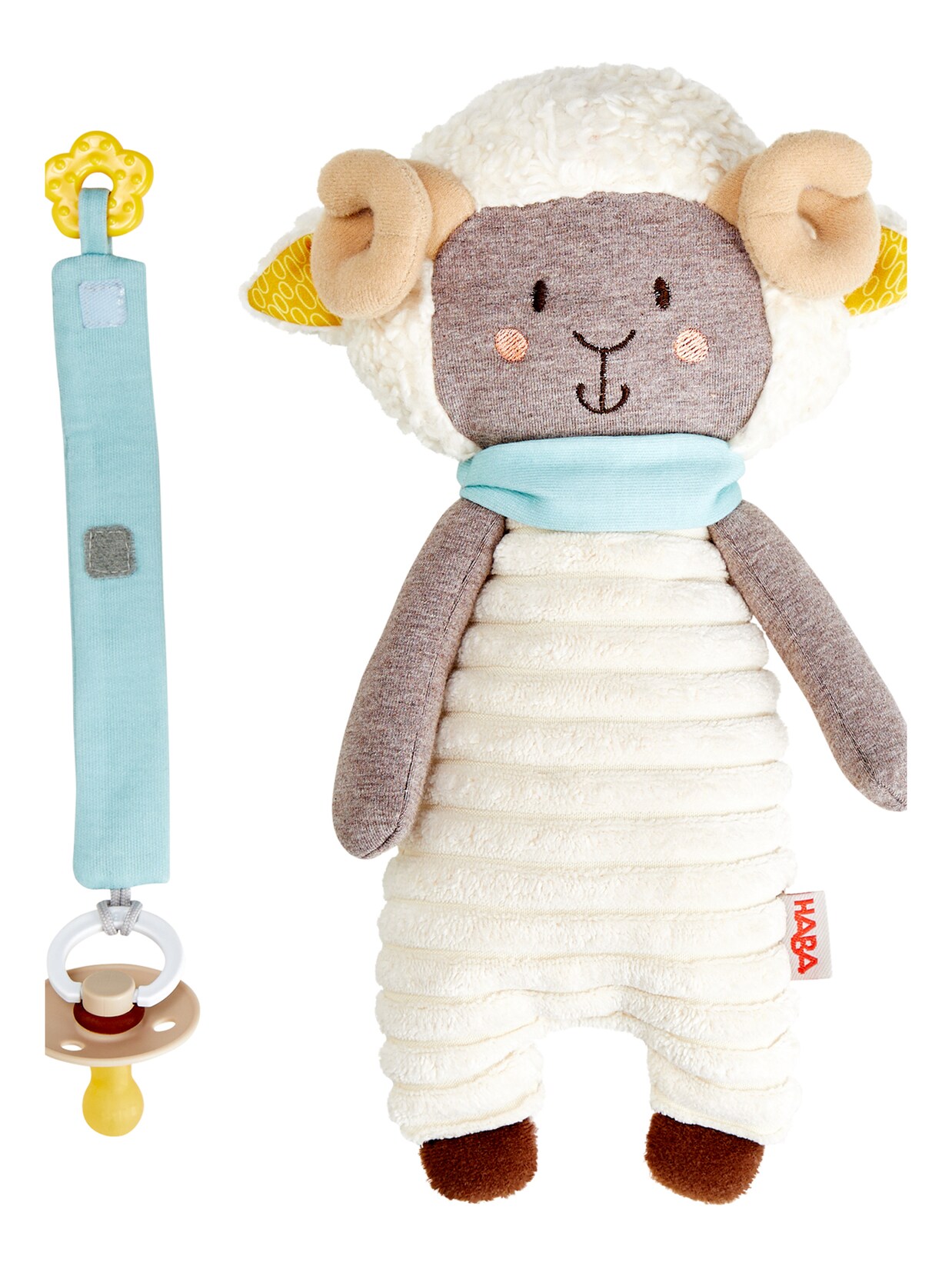 HABA Unisex Stoffpuppe Schnullertier 1er Pack