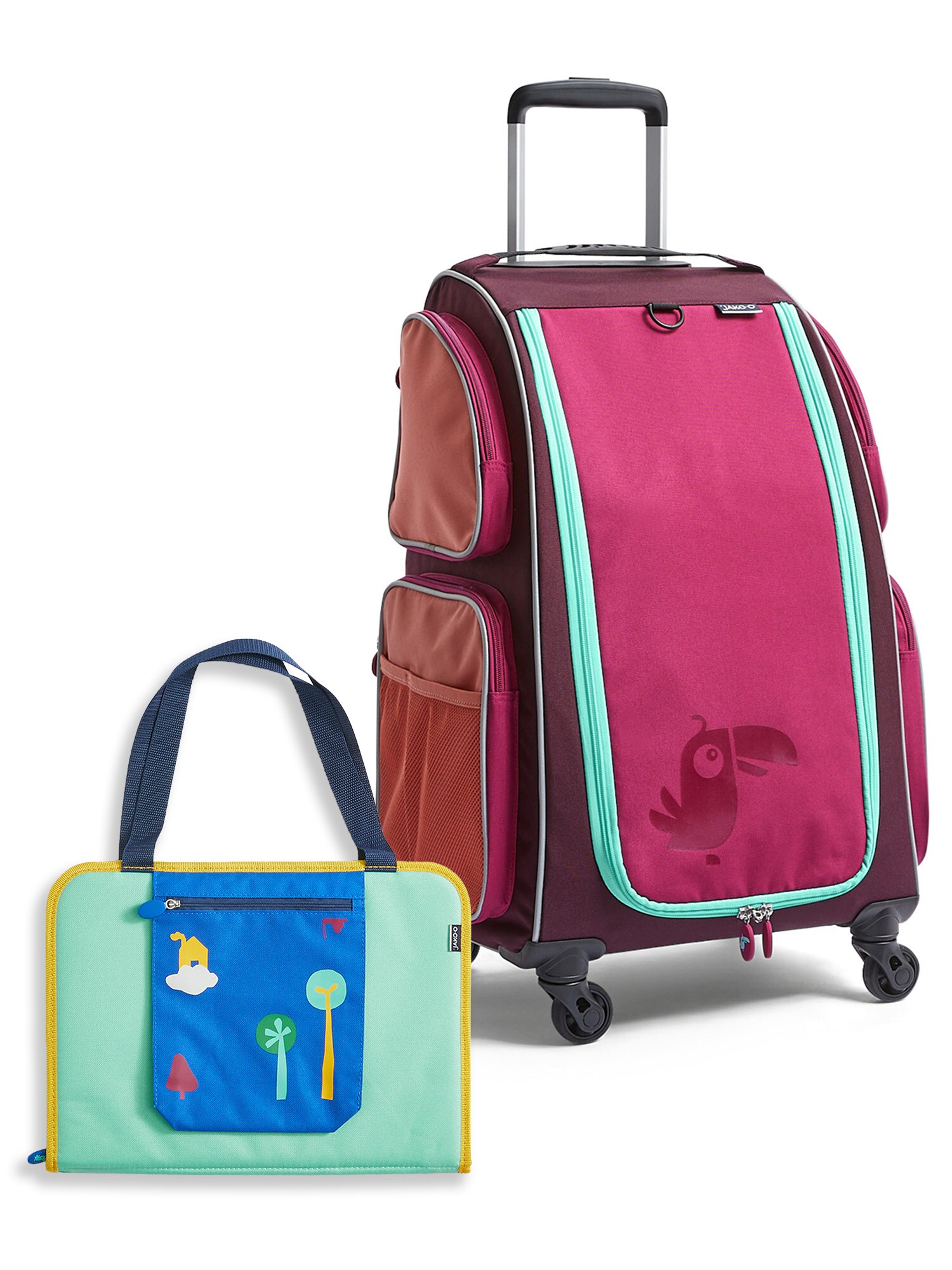 HABA Unisex Kinderkoffer Set Schranktrolley & Kreativtasche 1er Pack - Bild 1