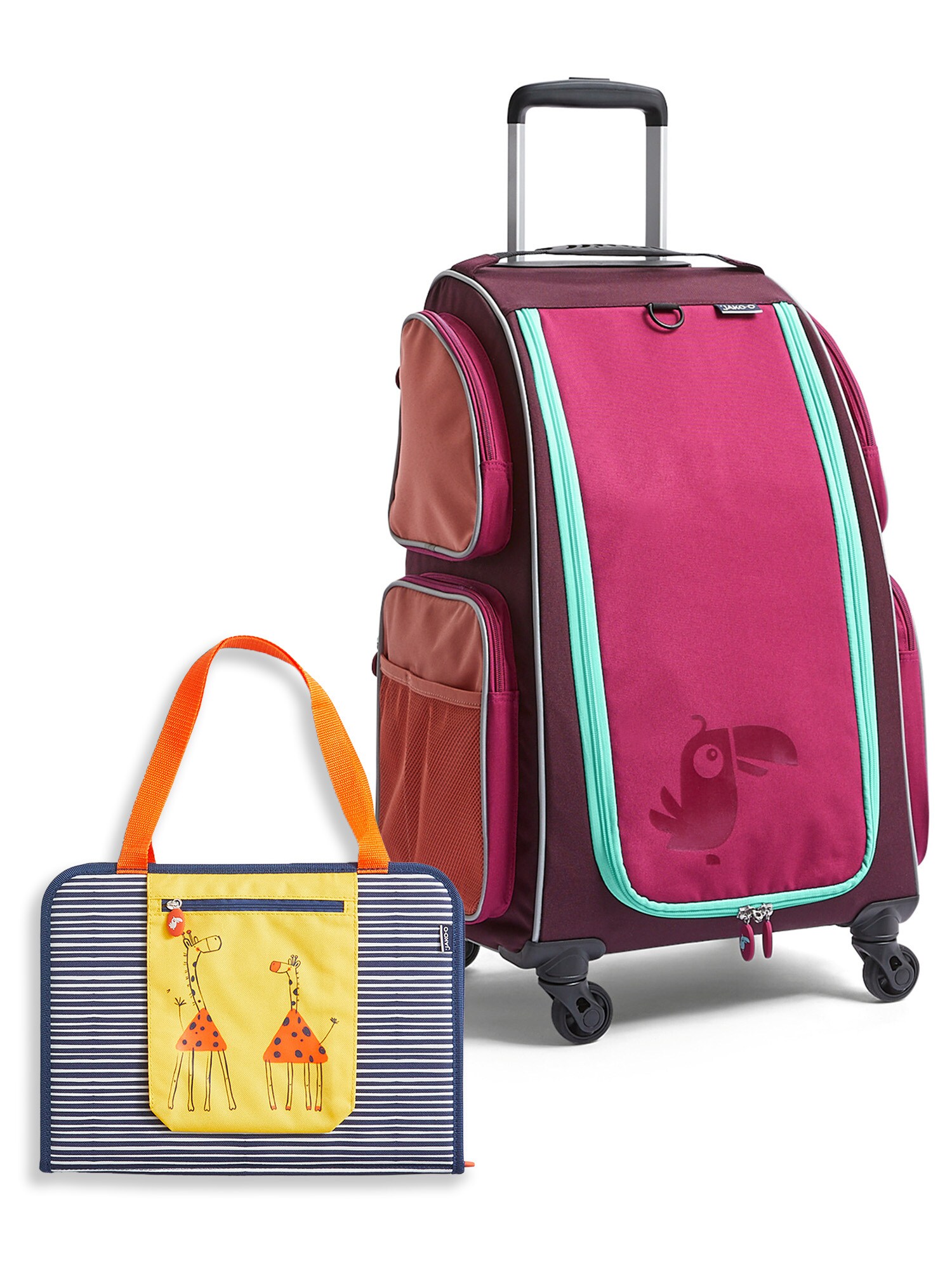 HABA Unisex Kinderkoffer Set Schranktrolley & Kreativtasche 1er Pack - Bild 1