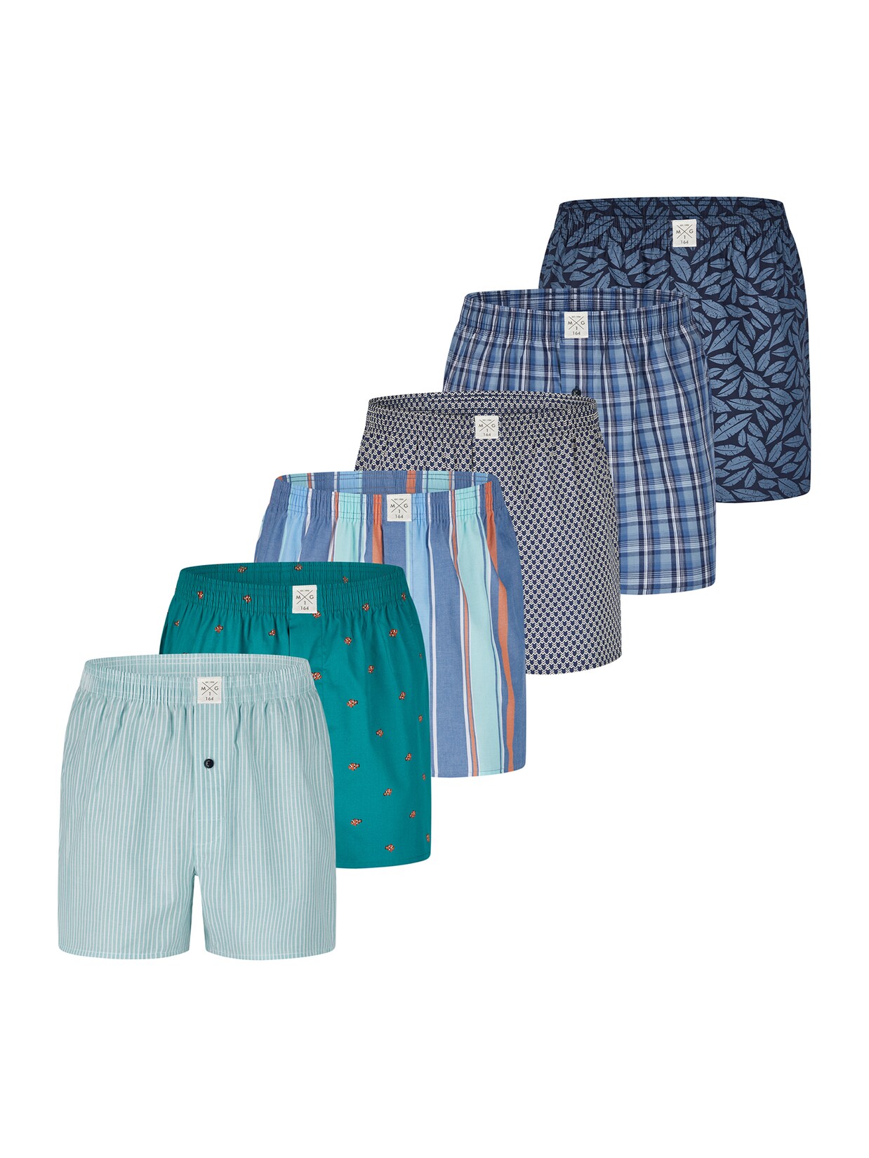 MG-1 Jungen Boxer Kids 6er Pack