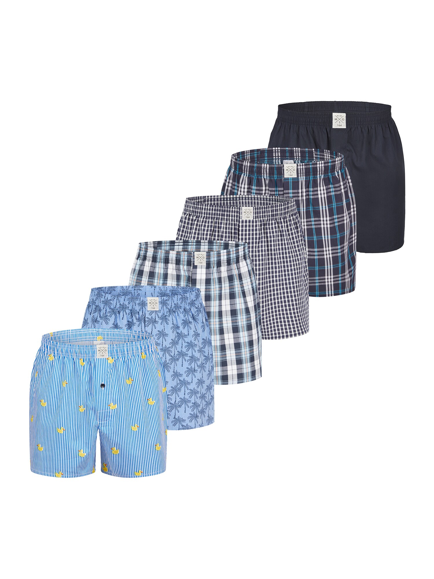 MG-1 Jungen Boxer Kids 6er Pack - Bild 1