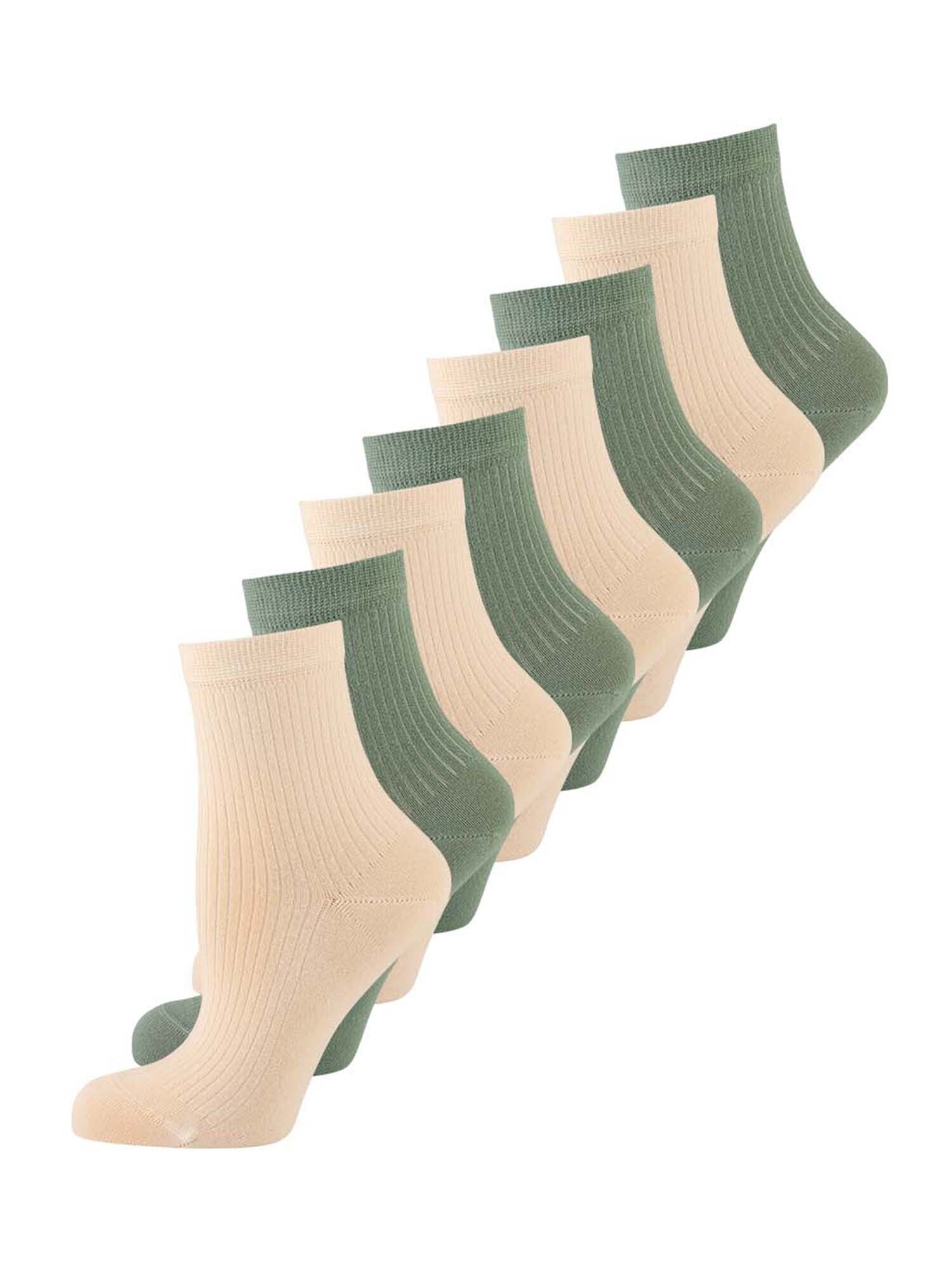 NUR DIE Damen Kurzsocken Unisex Colour Farbige Sneaker kurz Frottesohle 8er Pack - Bild 1