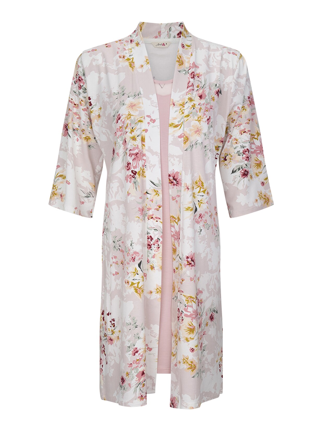Goldenbay Damen Sleepwear-Set Gown & Nightdress Blossom 1er Pack