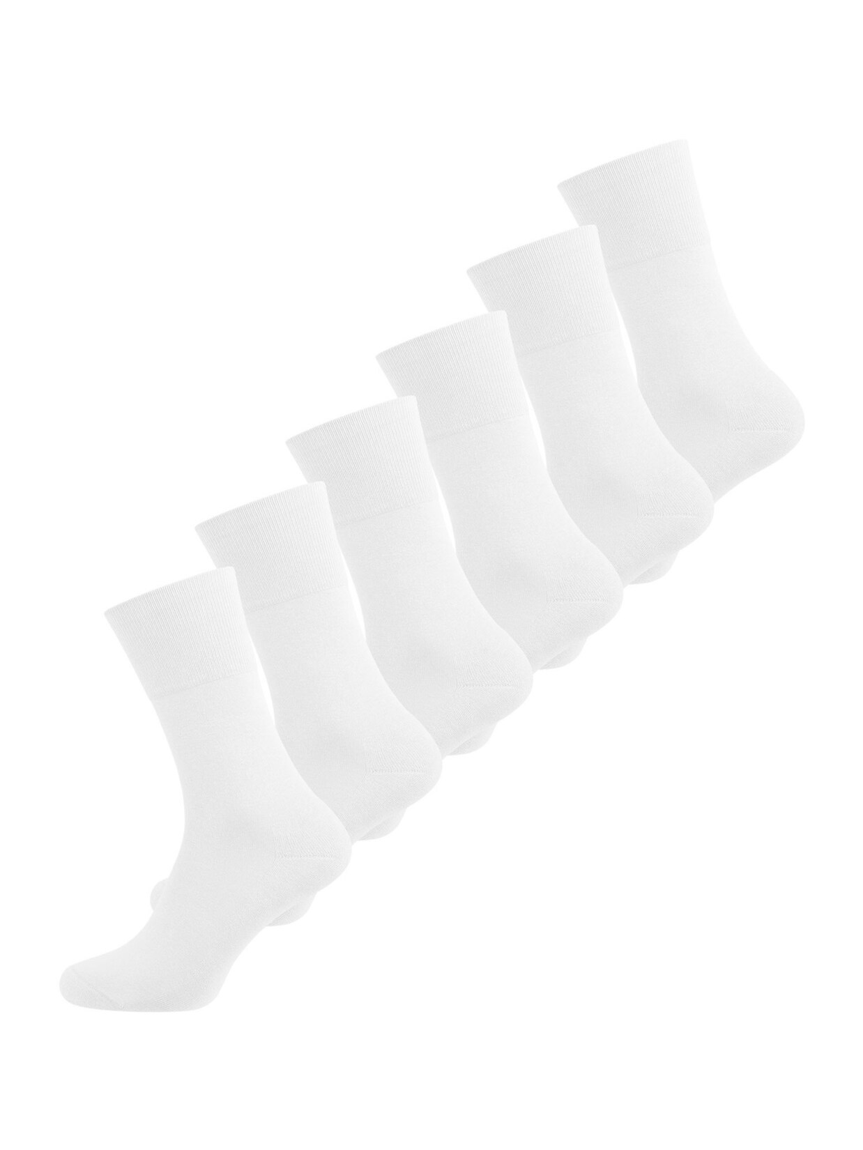 NUR DIE Herren Freizeitsocken Baumwolle Aktiv Sport und Freizeit 6er Pack
