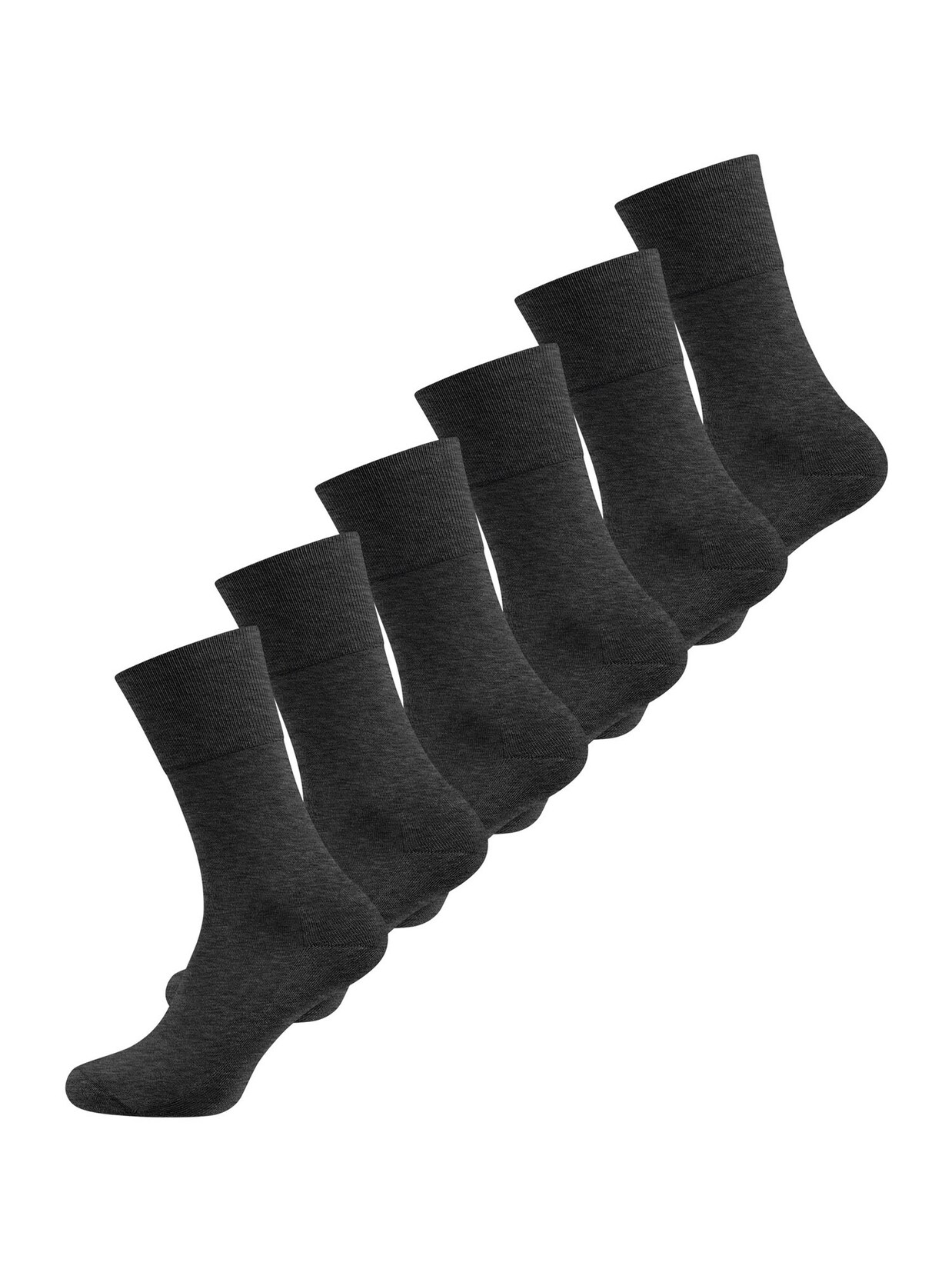 NUR DIE Herren Freizeitsocken Baumwolle Aktiv Sport und Freizeit 6er Pack