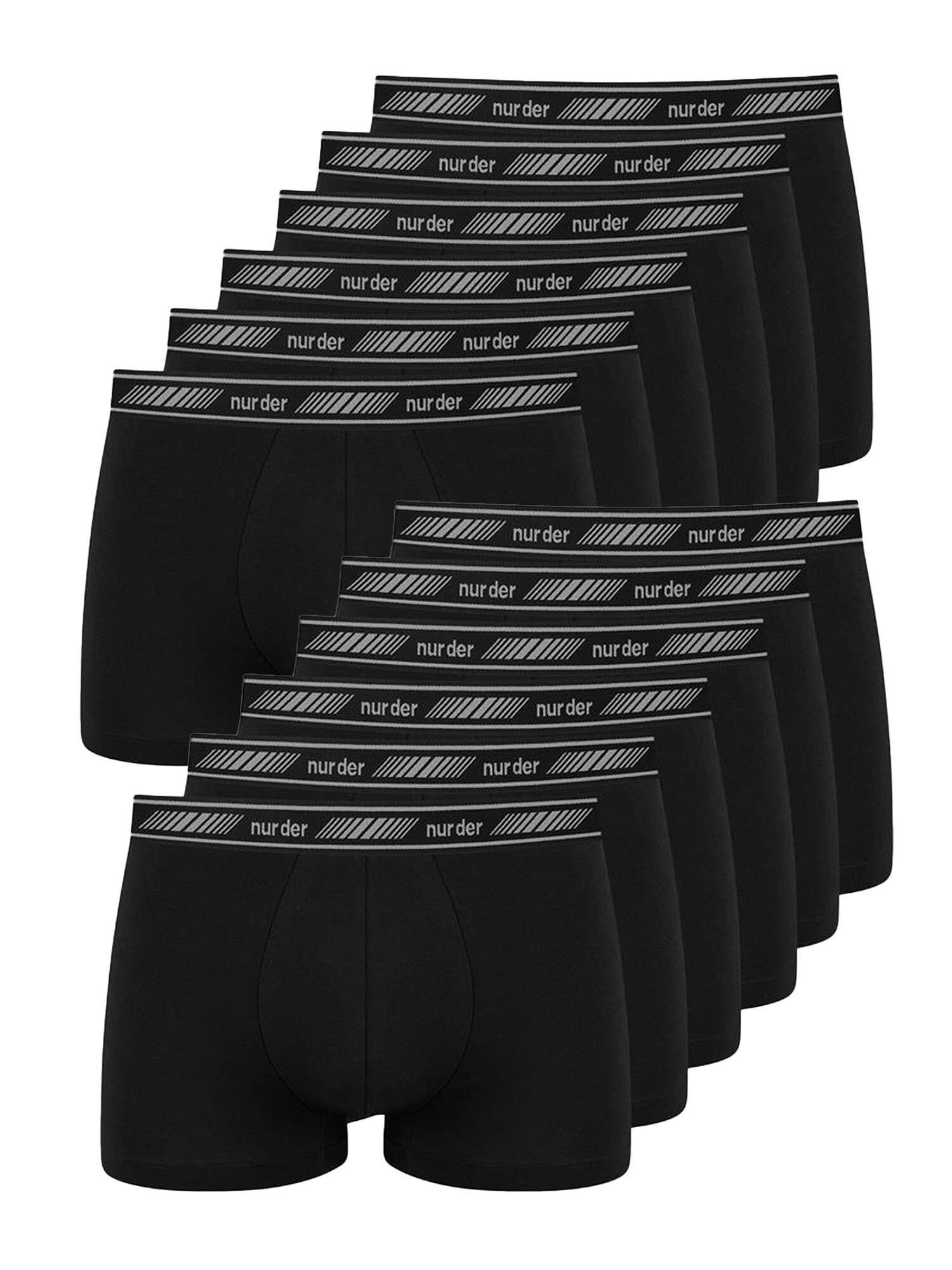 NUR DIE Herren Boxer 3D-Flex Classic Retroshorts 12er Pack - Bild 1