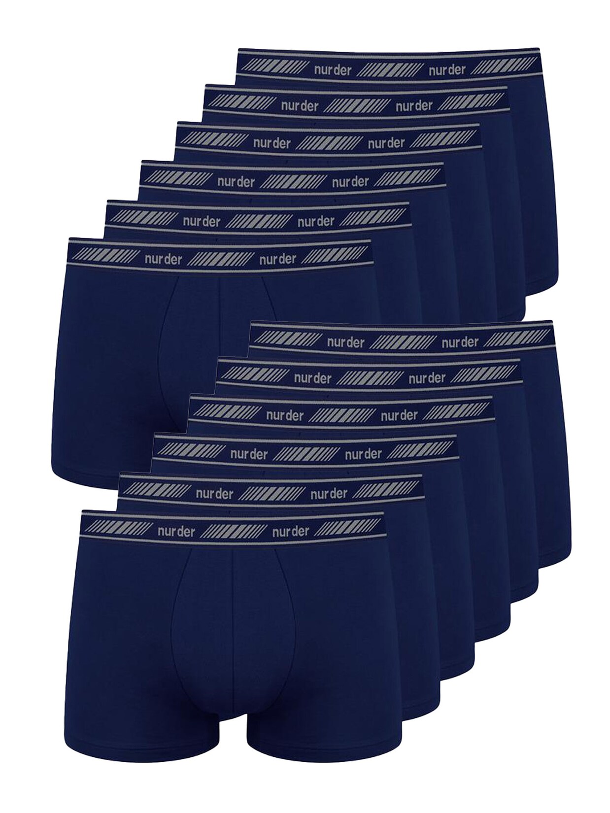 NUR DIE Herren Boxer 3D-Flex Classic Retroshorts 12er Pack