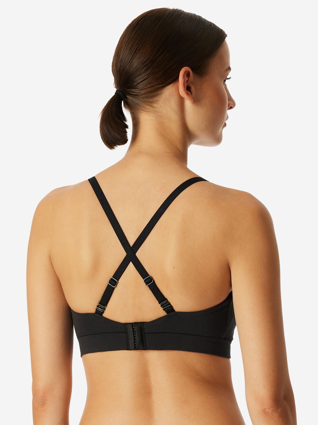 Schiesser Damen Bustier Unique Cotton 1er Pack
