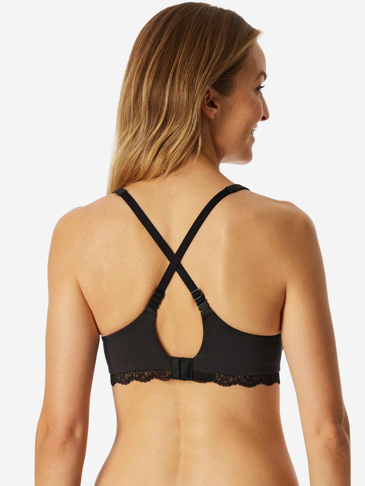 Schiesser Damen Bügel-BH Unique Cotton 1er Pack