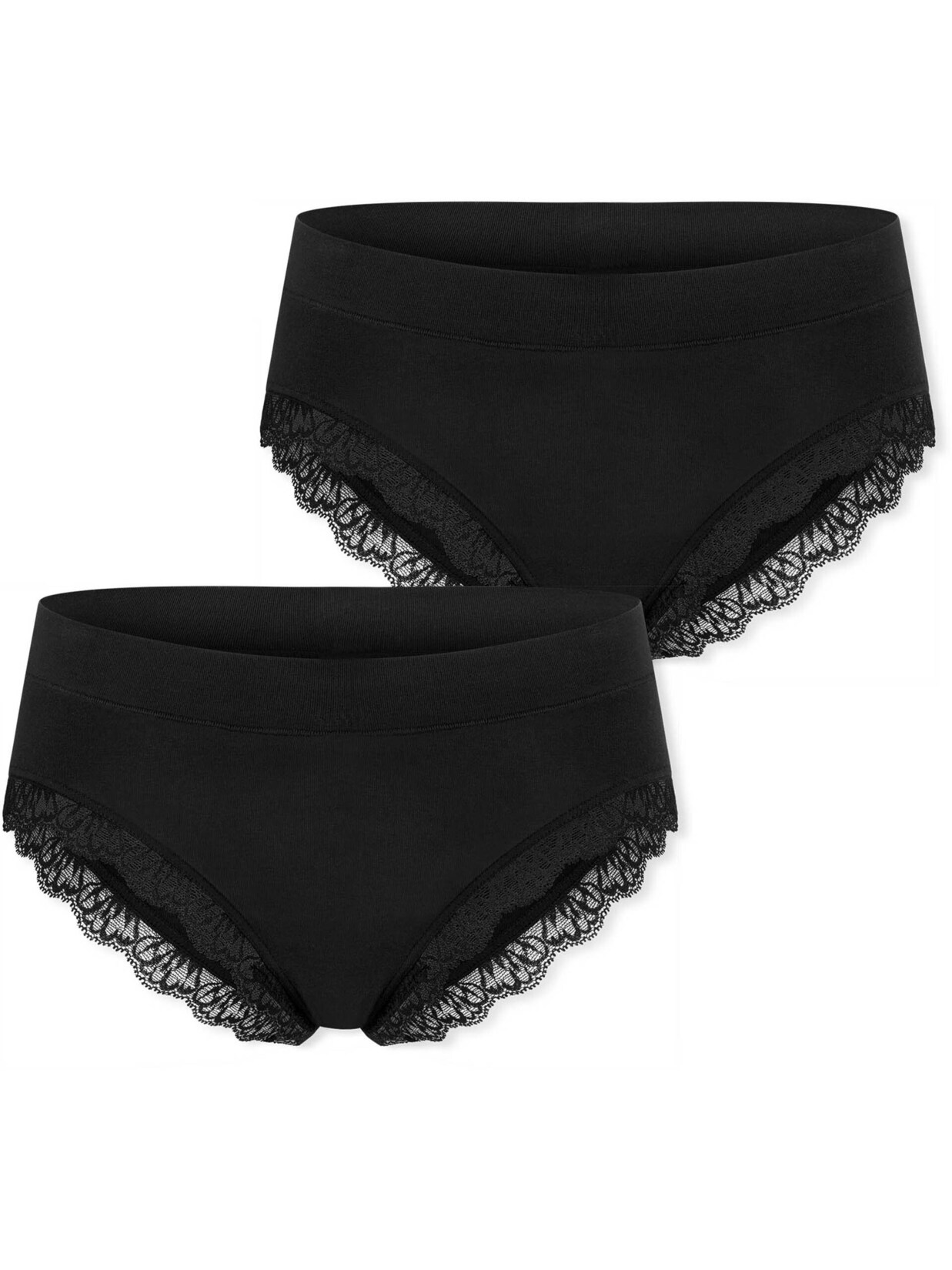 Schiesser Damen Brasilslip Unique Cotton 2er Pack