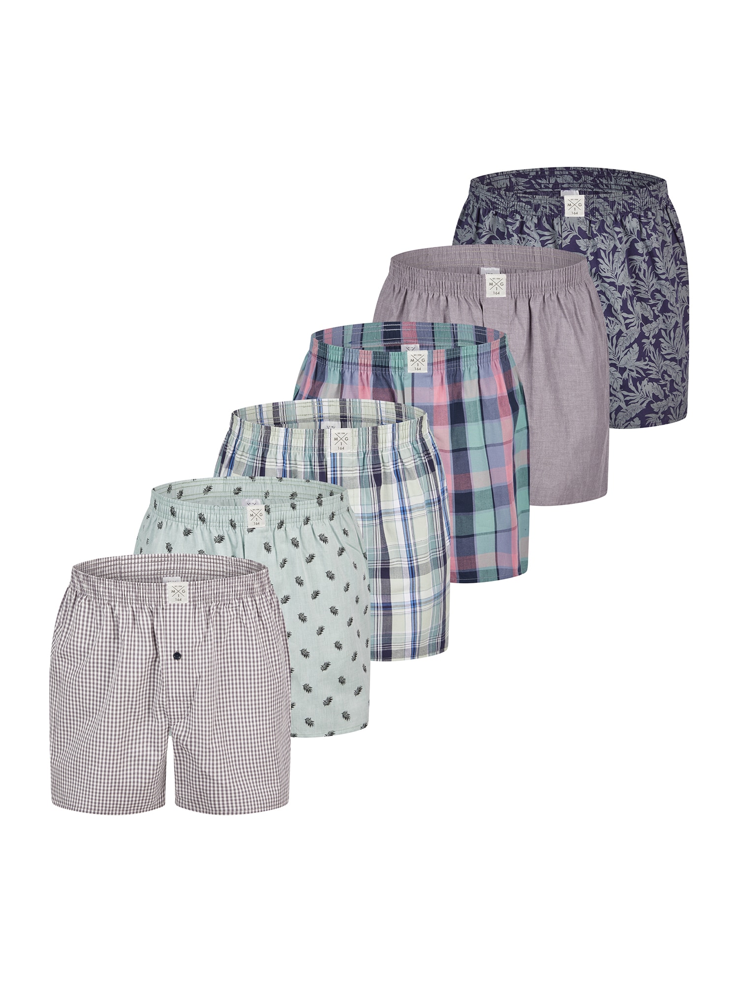 MG-1 Jungen Boxer Kids 6er Pack - Bild 1
