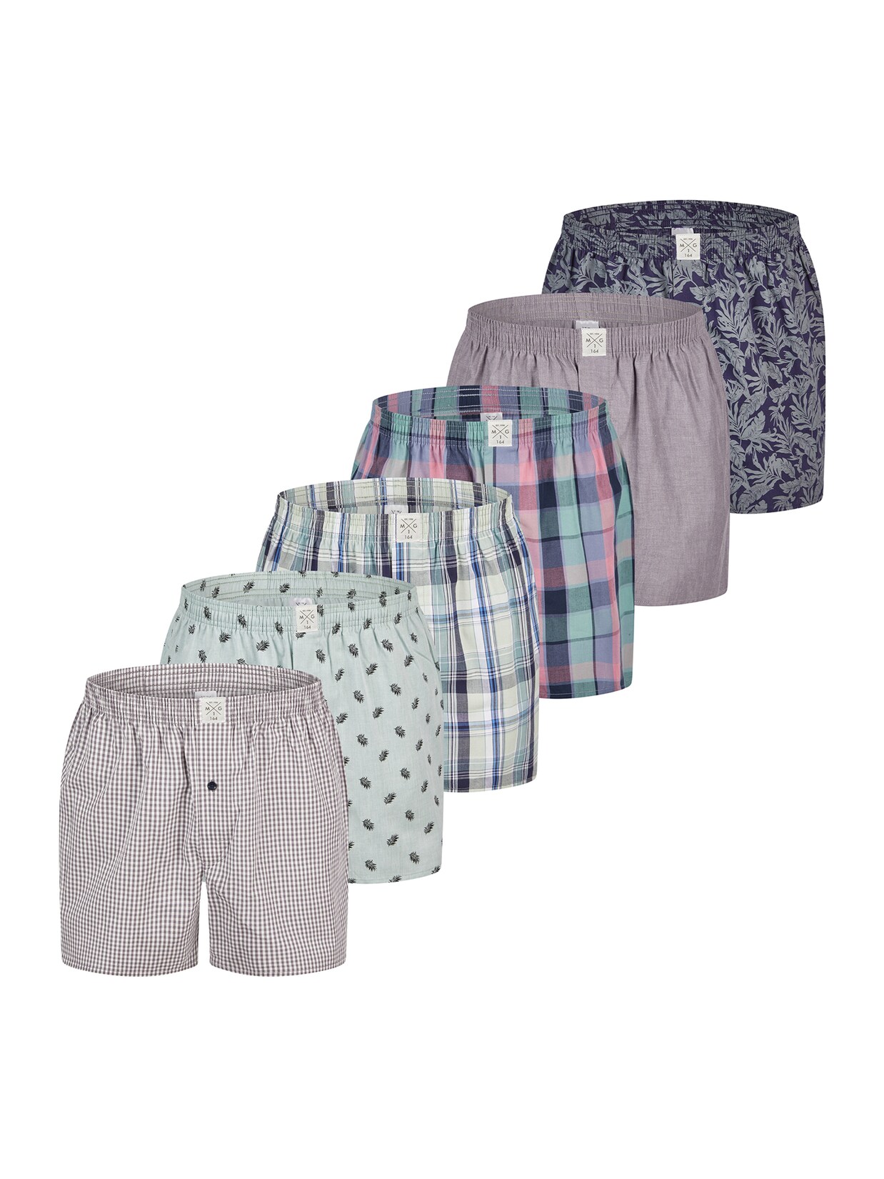MG-1 Jungen Boxer Kids 6er Pack | 04068007345902