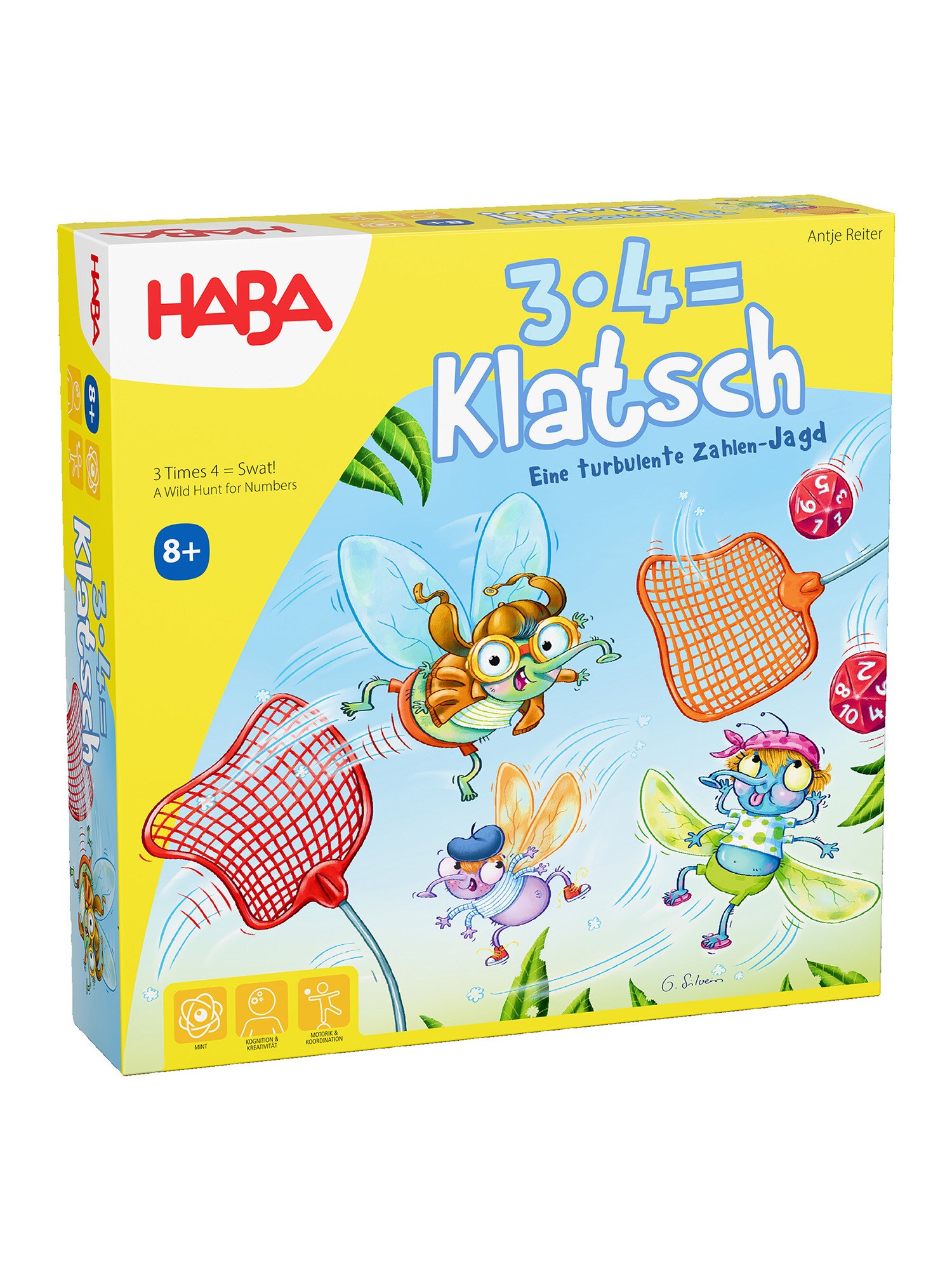 HABA Unisex Spiel 3x4 = Klatsch 1er Pack - Bild 1