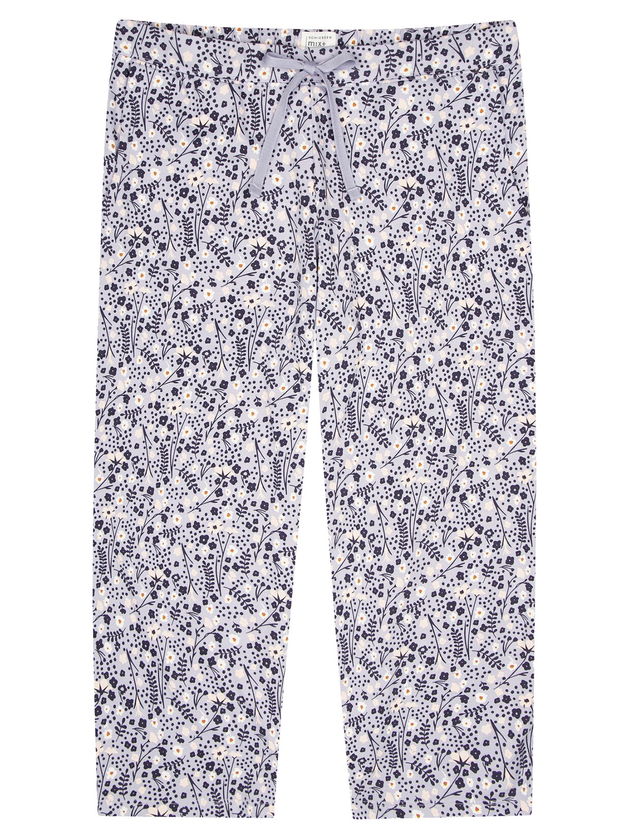 Schiesser Damen Pyjamahose Mix & Relax 3/4 | 04007067065399