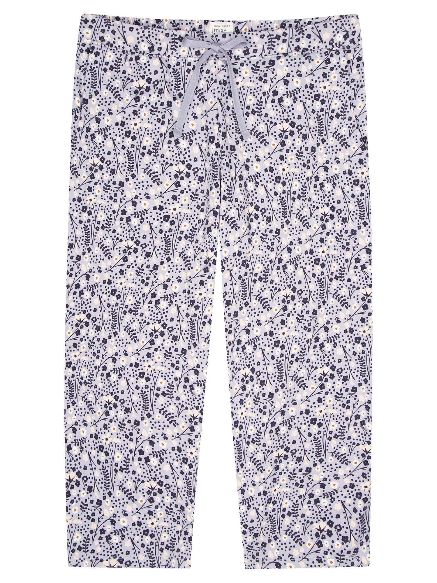 Schiesser Damen Pyjamahose Mix & Relax 3/4 - Bild 1