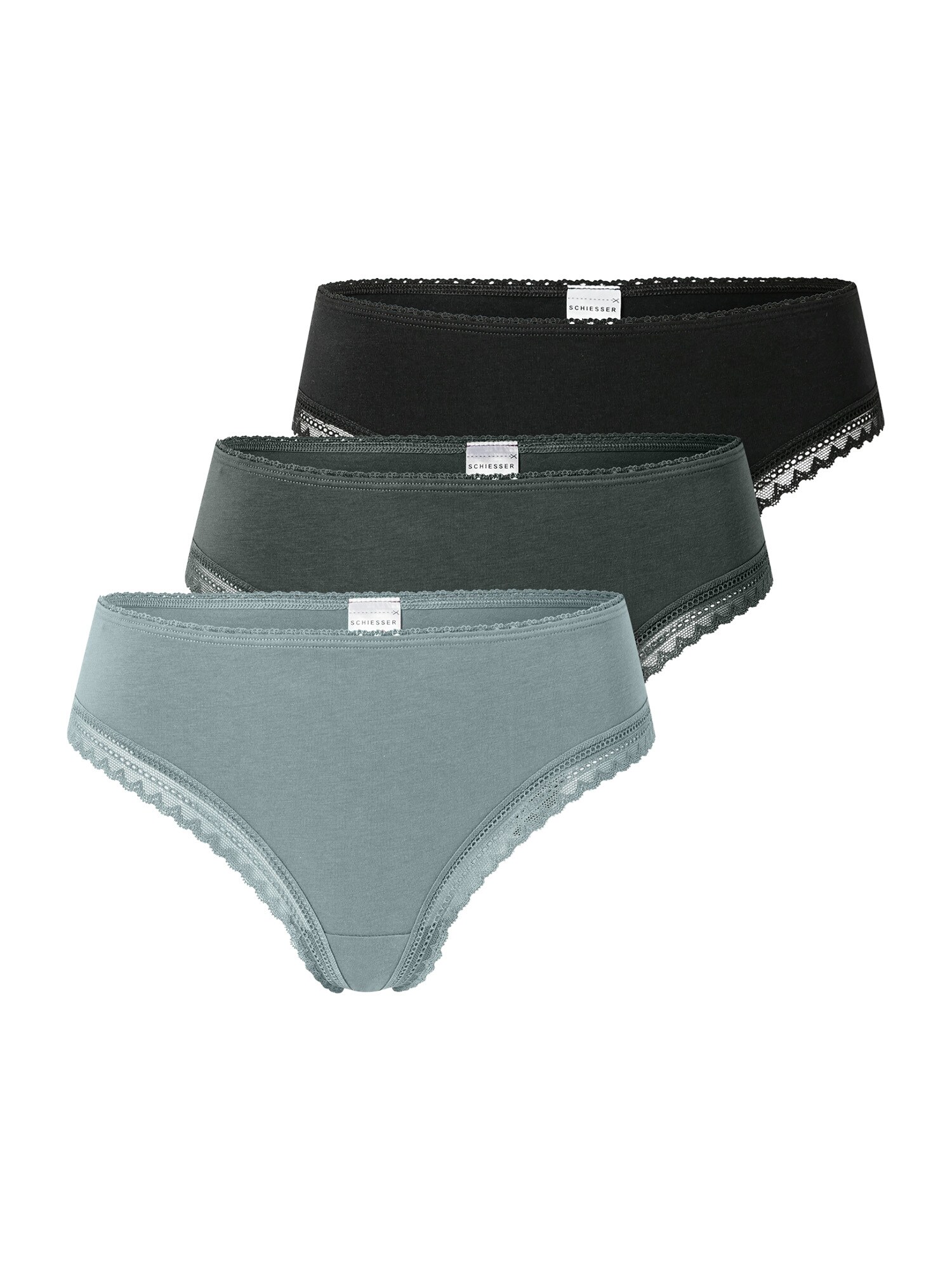 Schiesser Damen String Modern 3er Pack - Bild 1