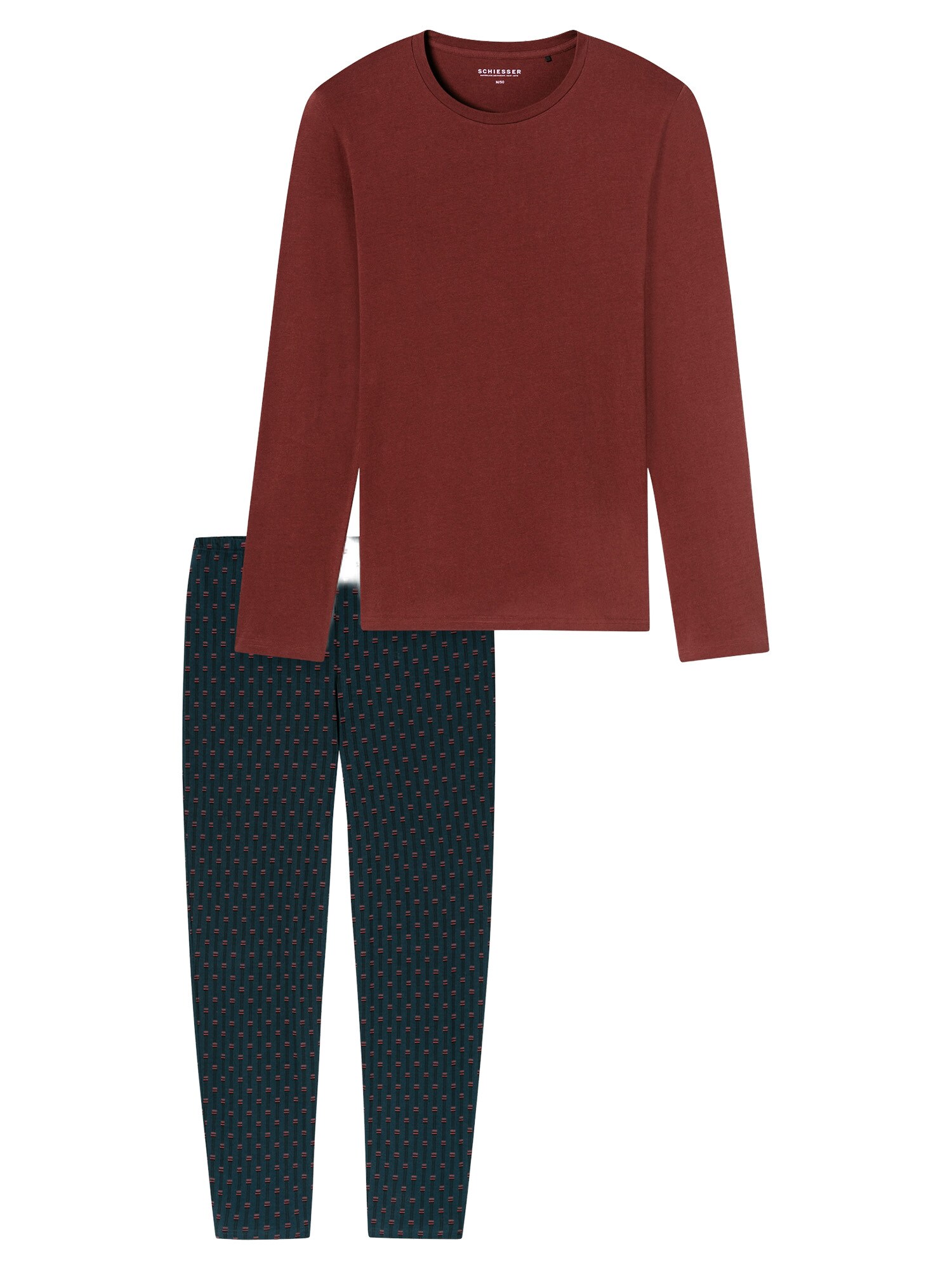 Schiesser Herren Pyjama Casual Essentials 1er-Pack - Bild 1